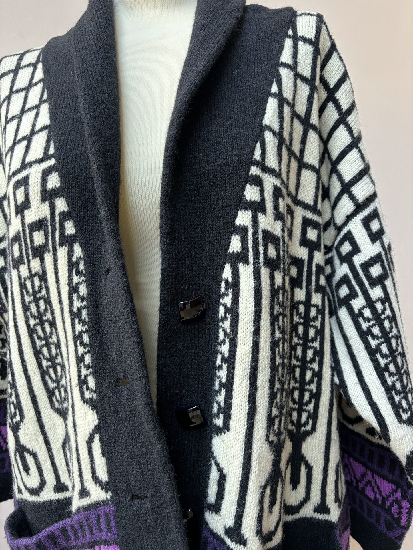 Vintage wool cardigan size 10/12