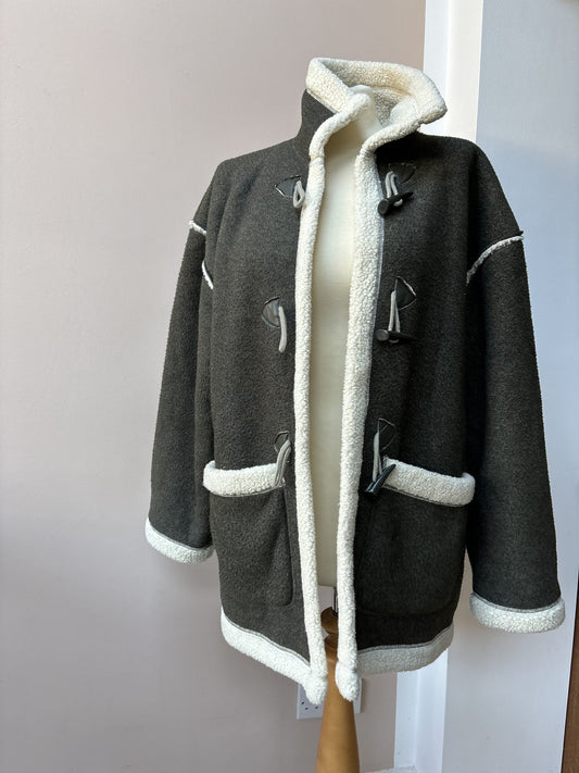Vintage fleece coat size Small/Medium