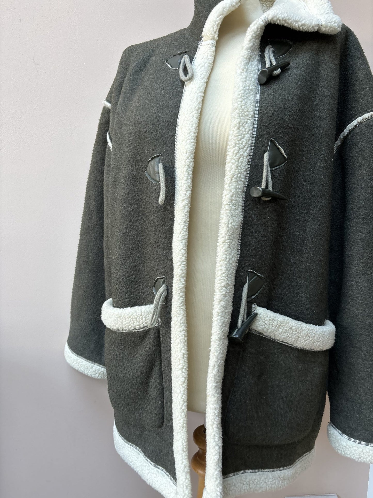 Vintage fleece coat size Small/Medium