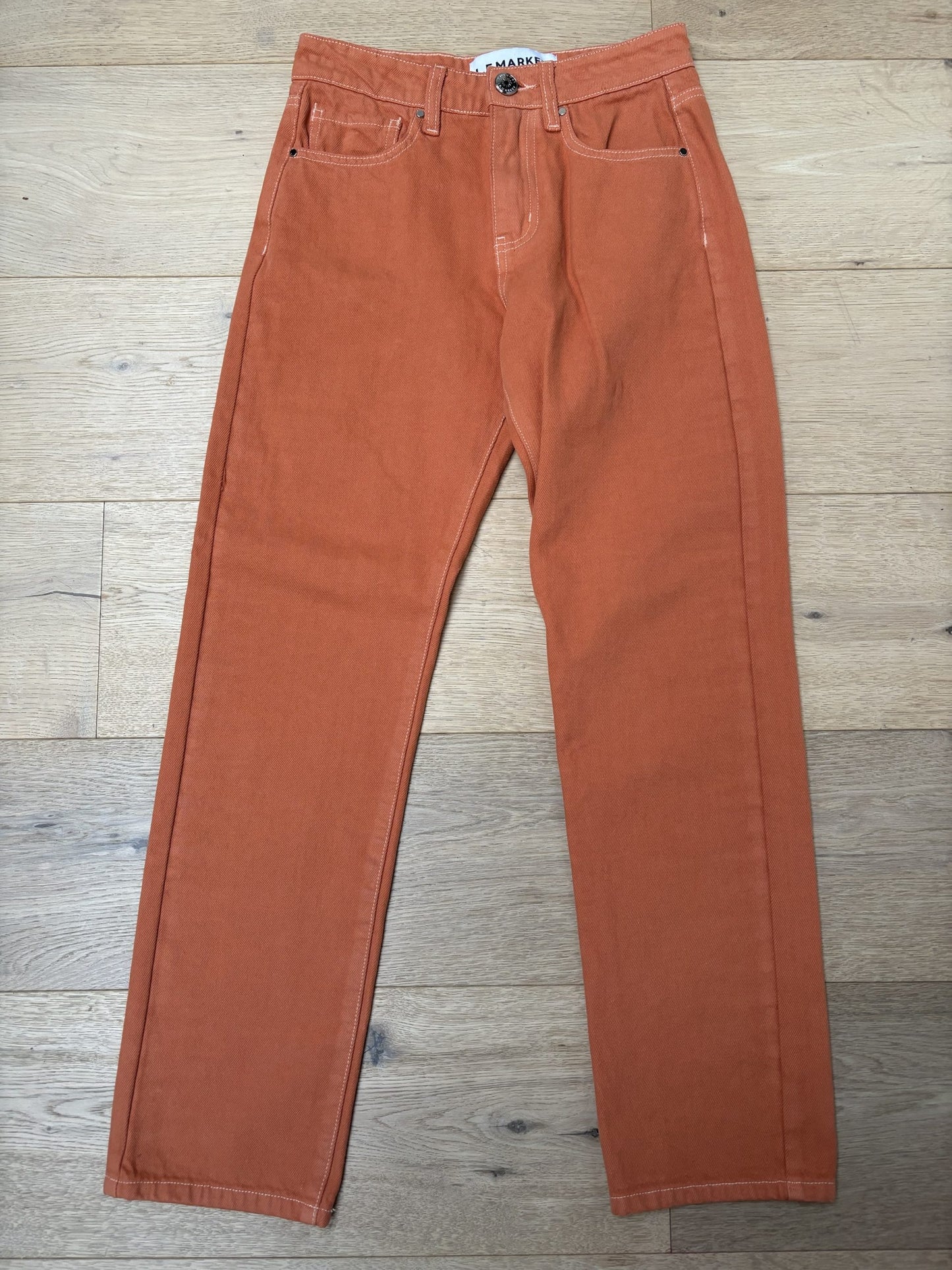 L F Markey dusky orange trousers size 25
