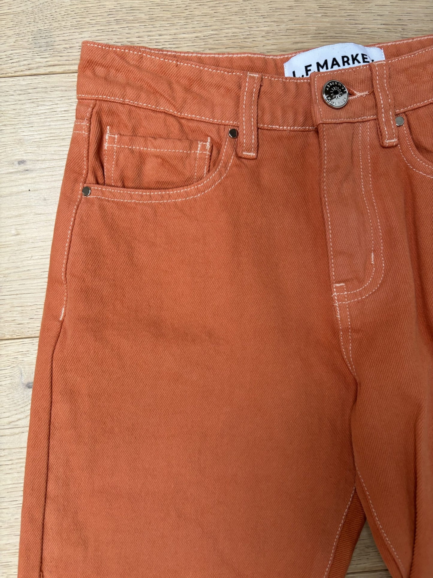 L F Markey dusky orange trousers size 25