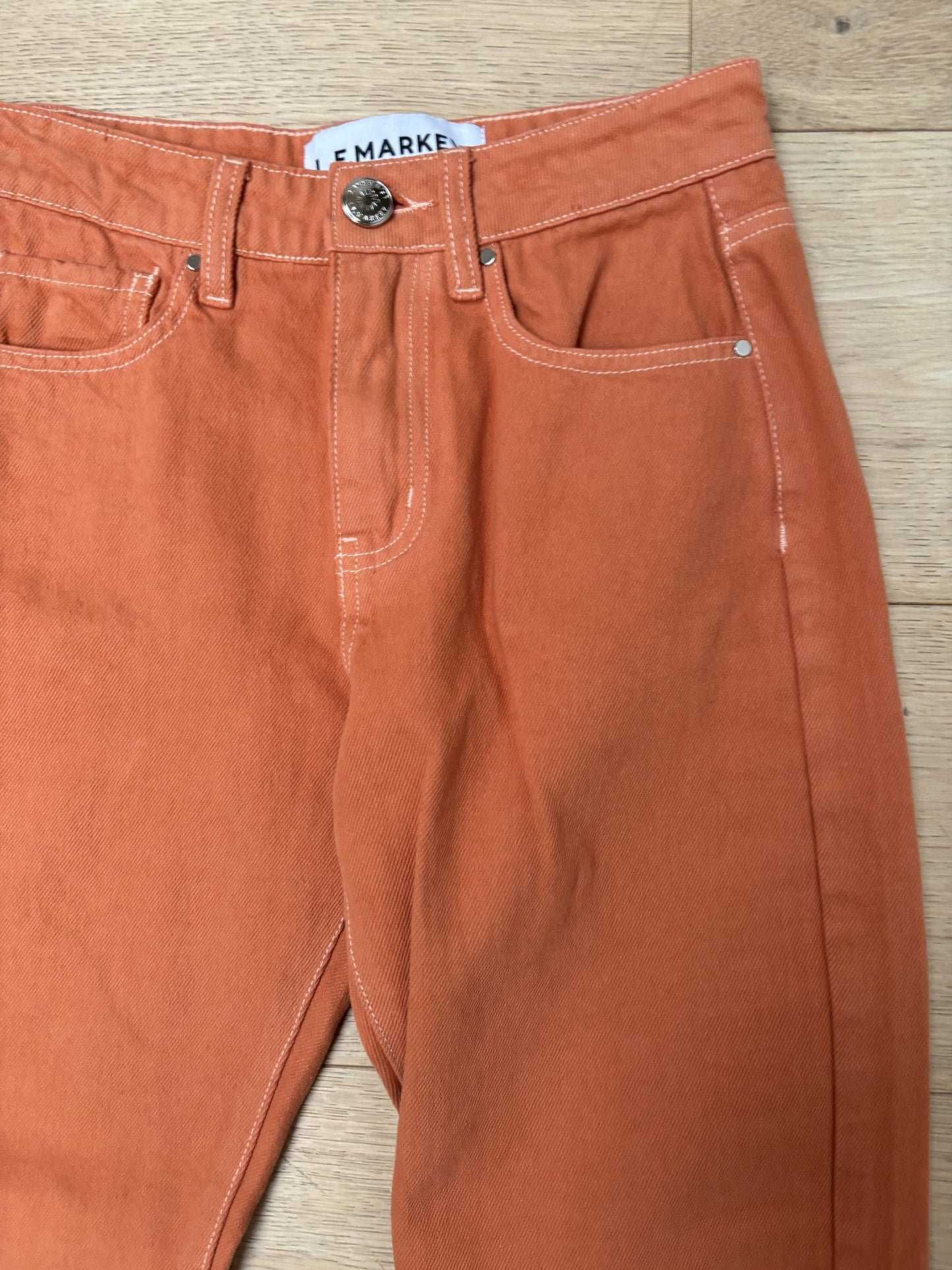 L F Markey dusky orange trousers size 25