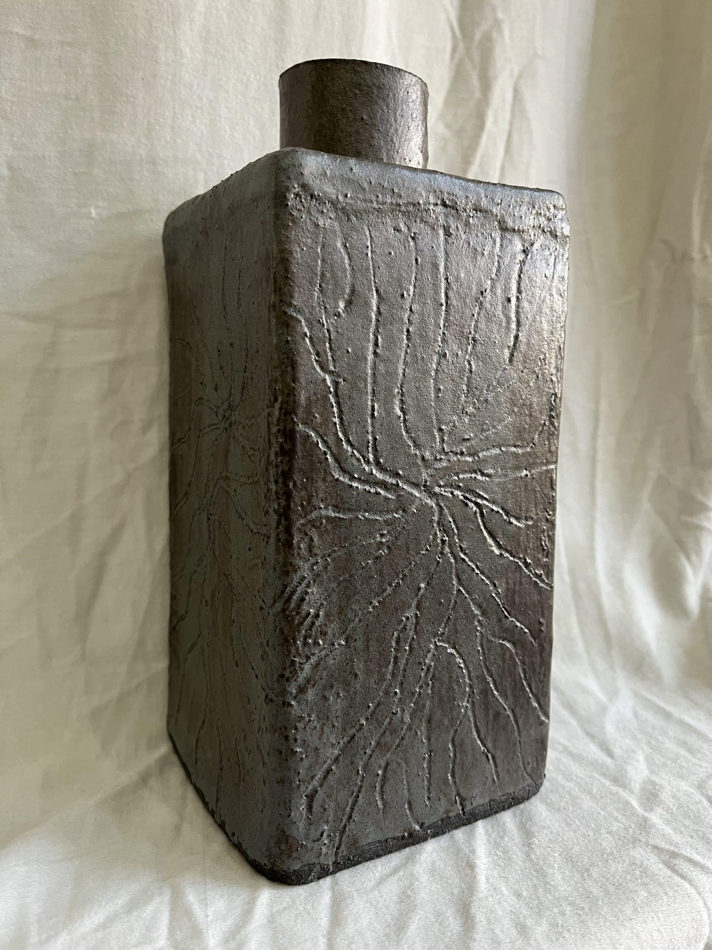 Heavy rustic vase