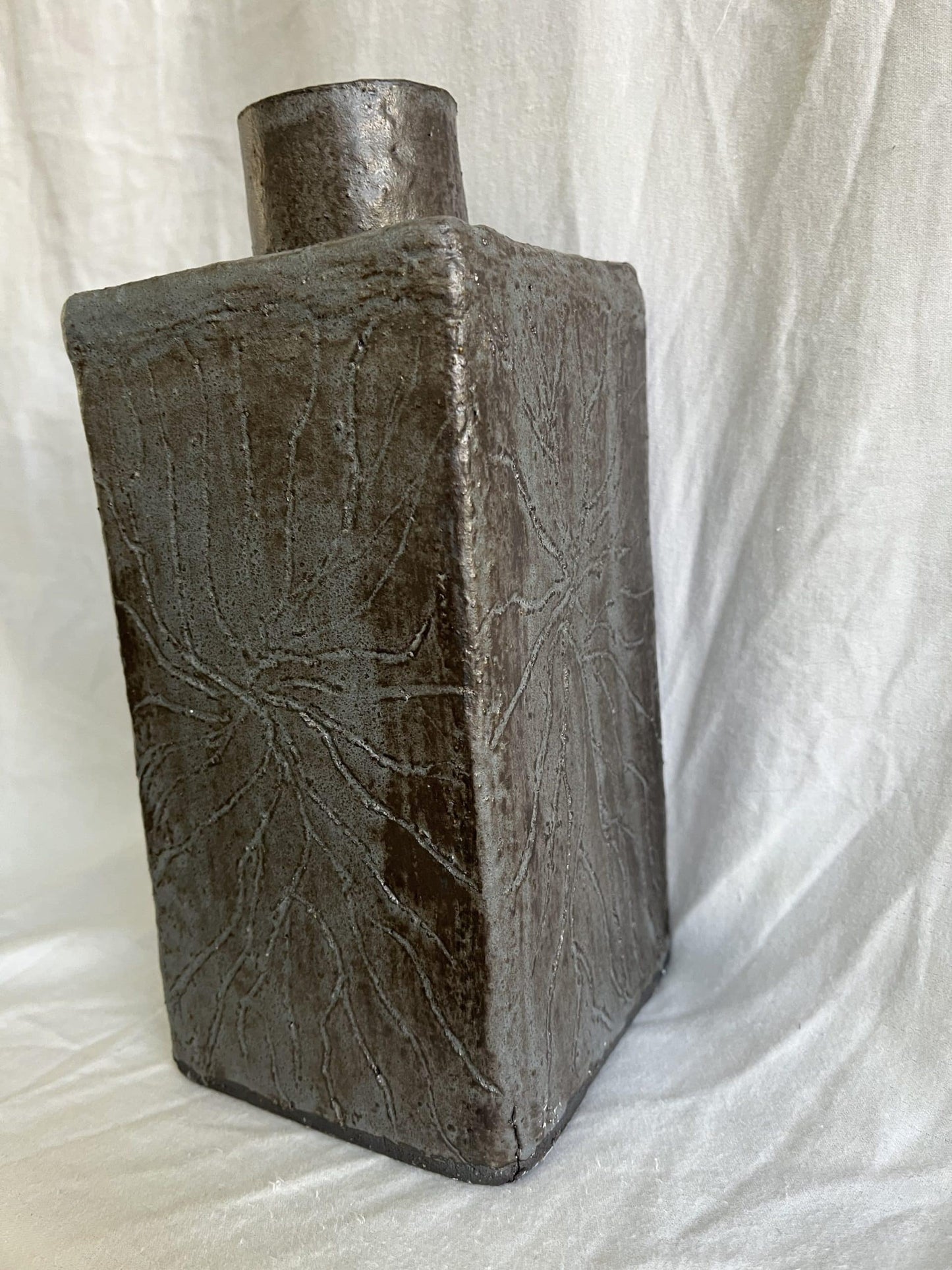 Heavy rustic vase