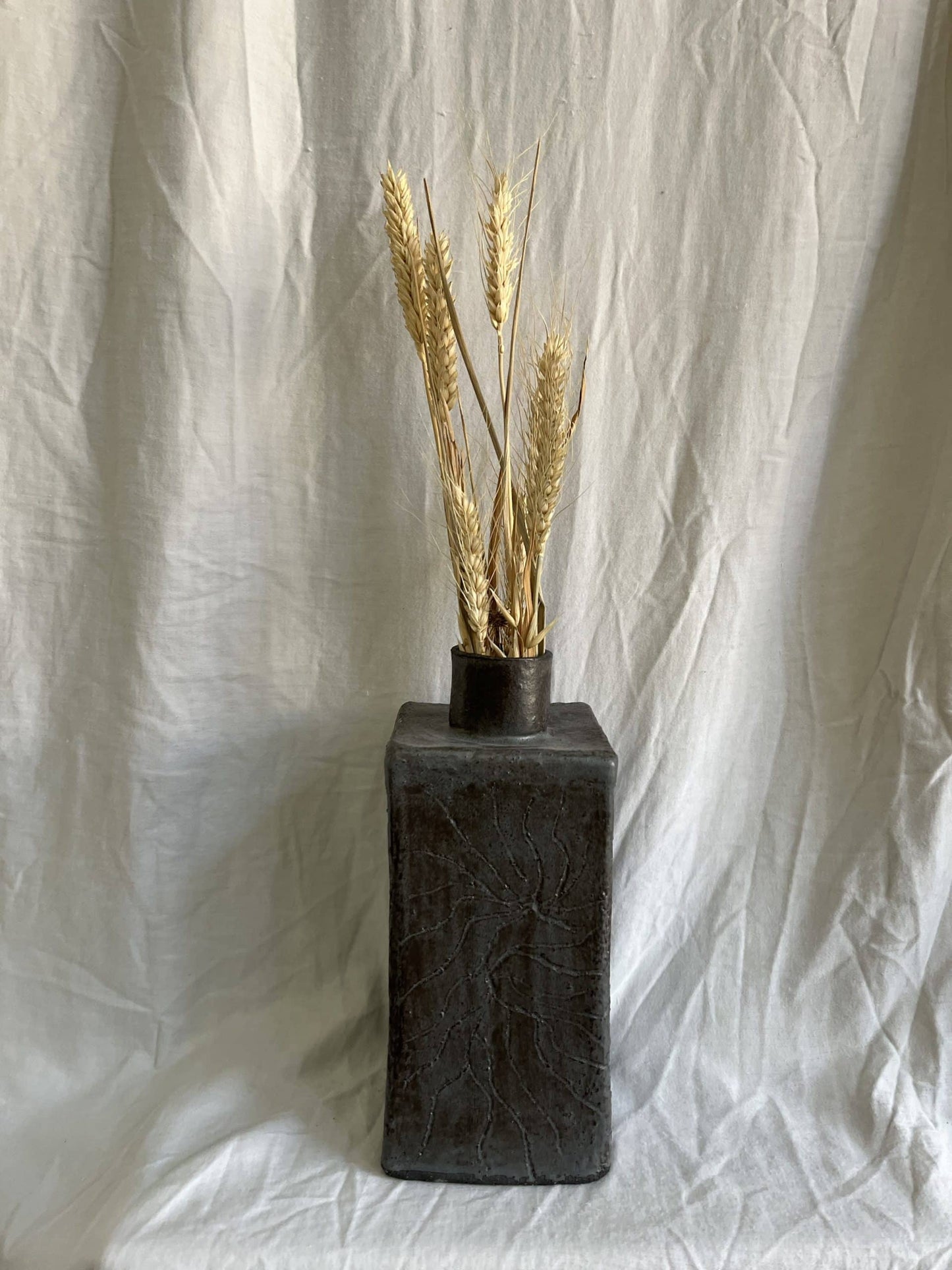 Heavy rustic vase
