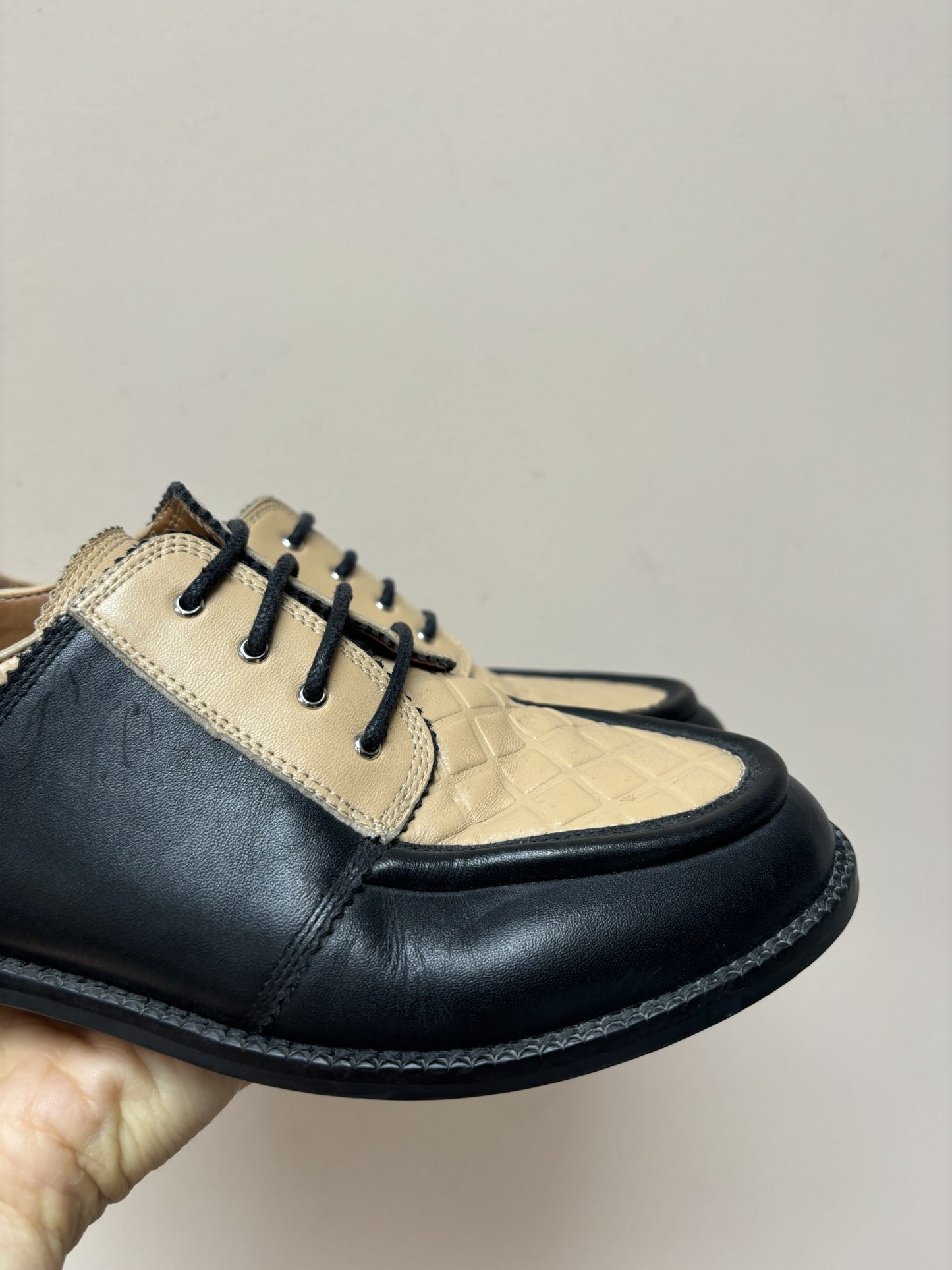 Leather loafers UK5