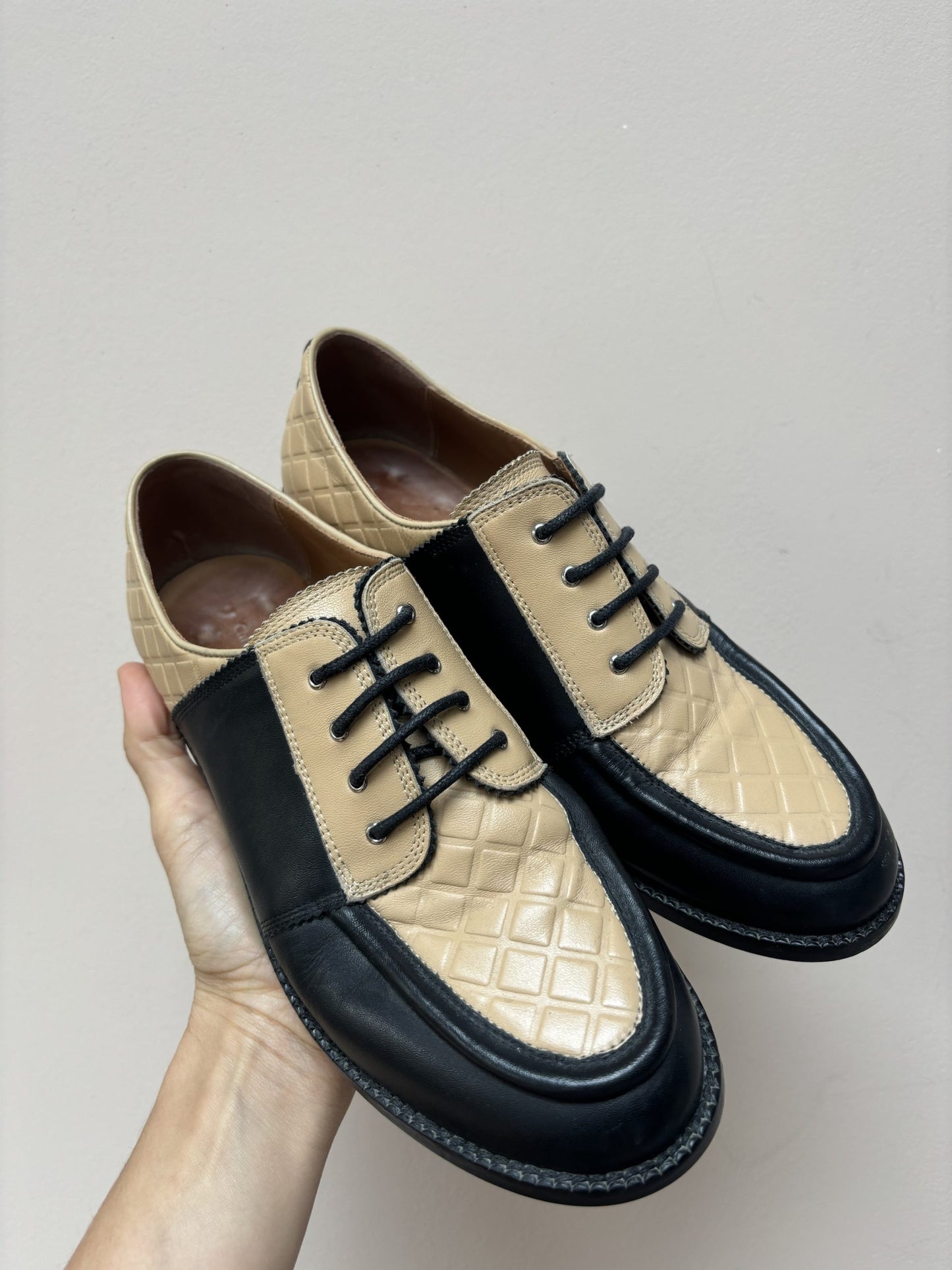 Leather loafers UK5