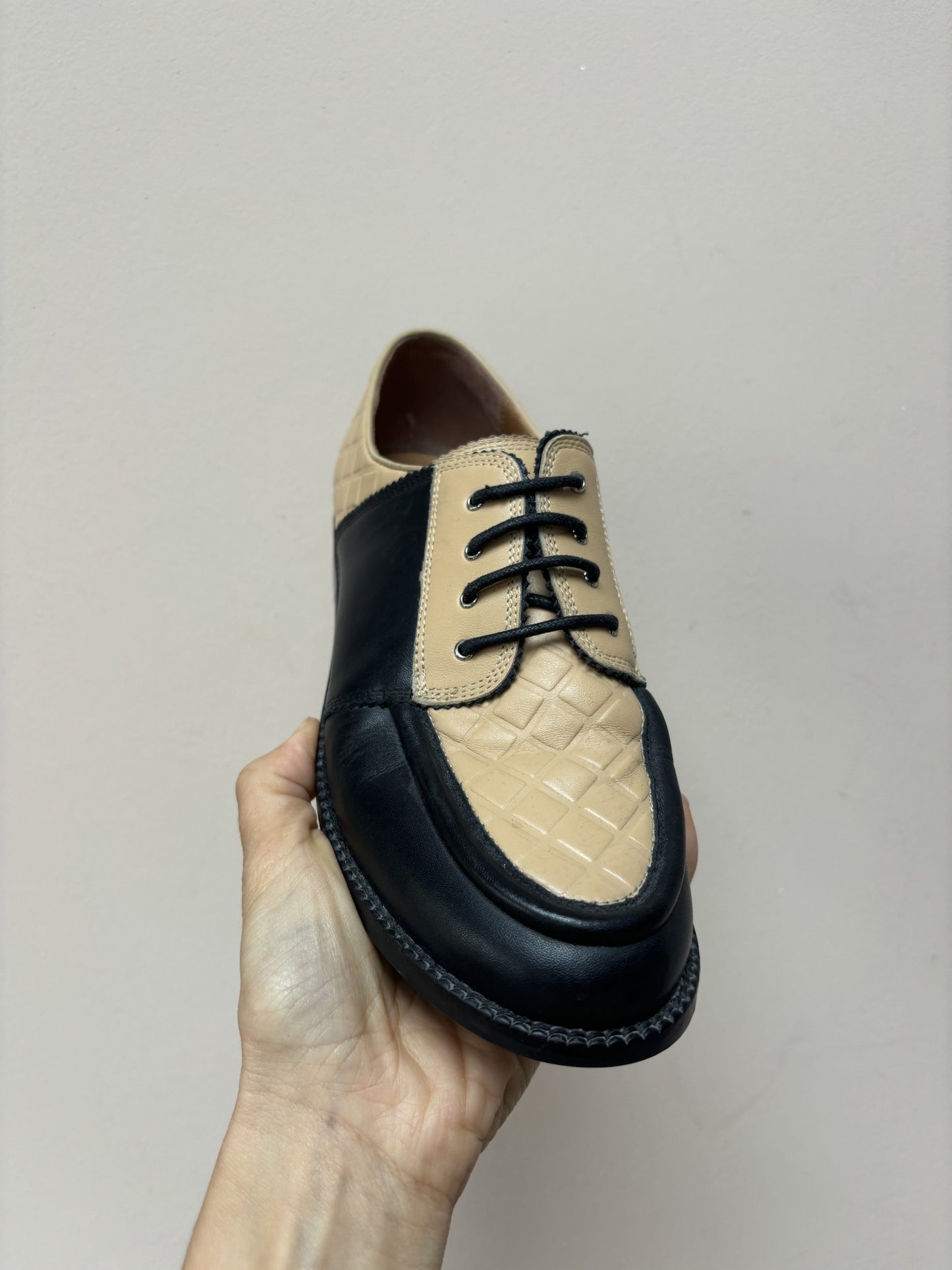 Leather loafers UK5