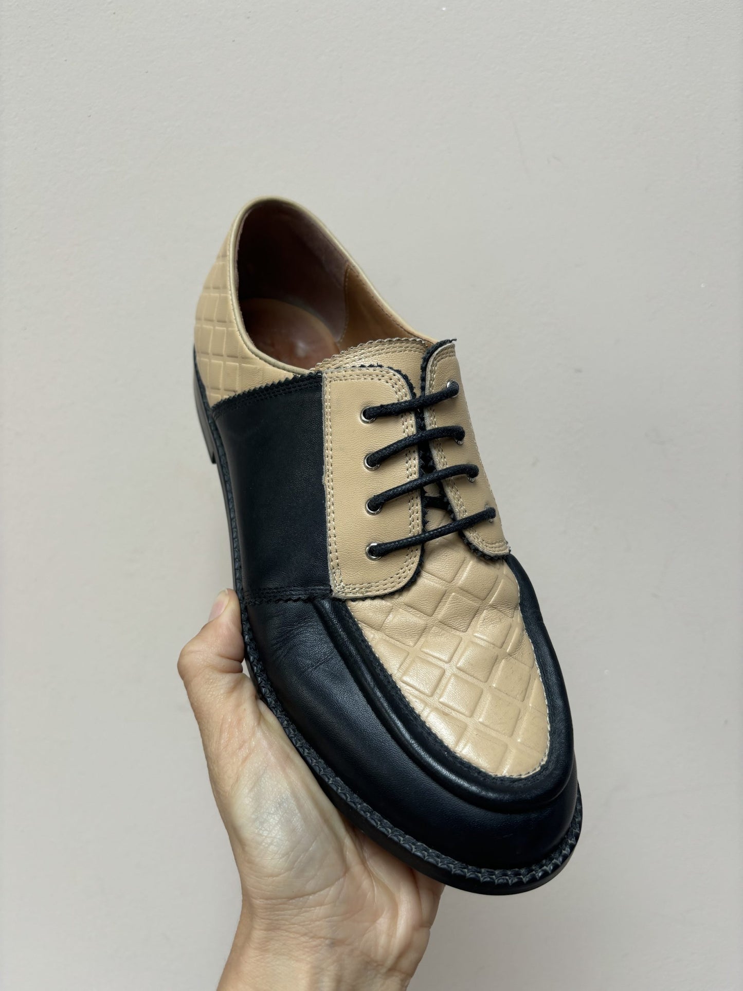Leather loafers UK5