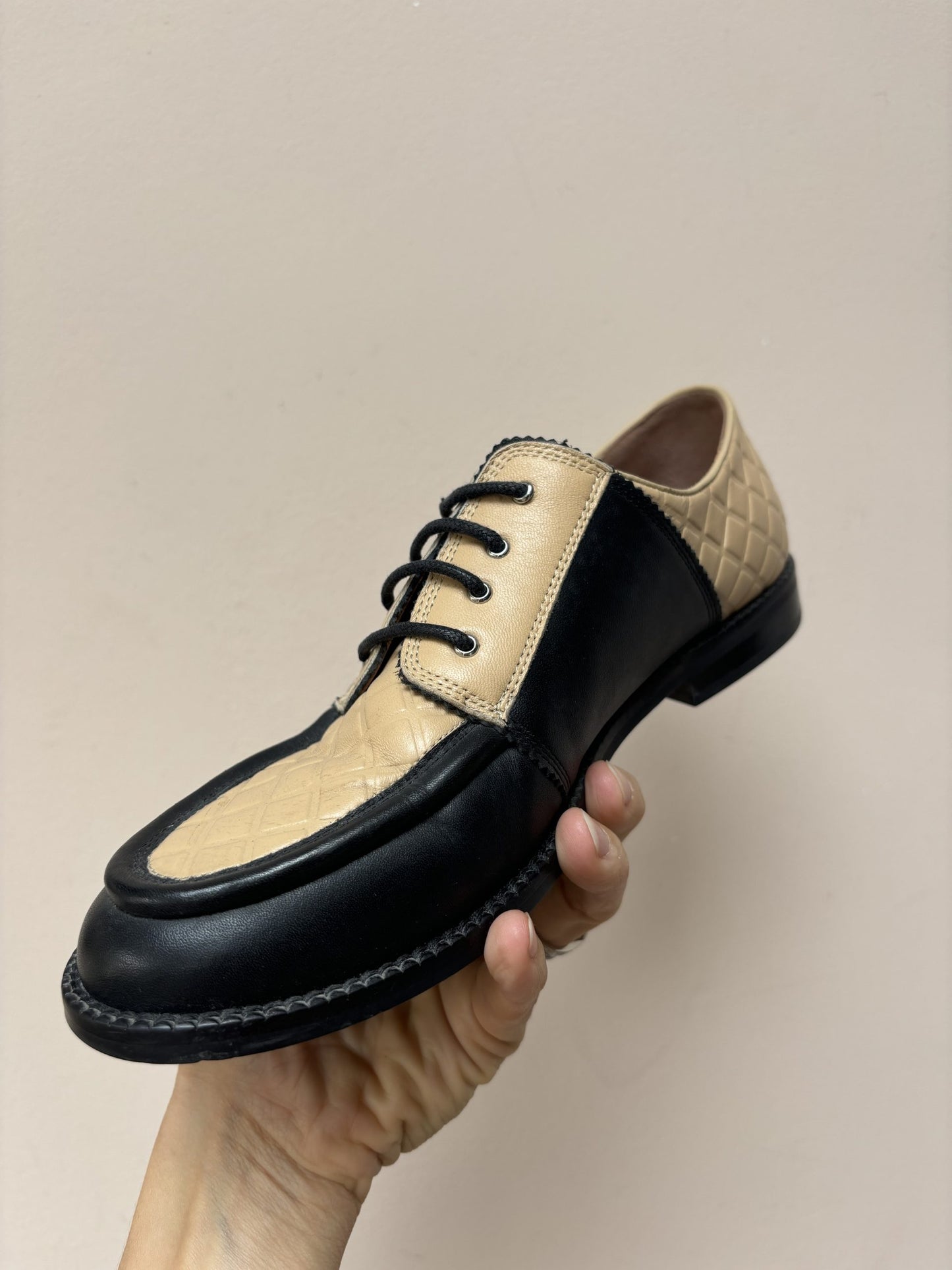 Leather loafers UK5
