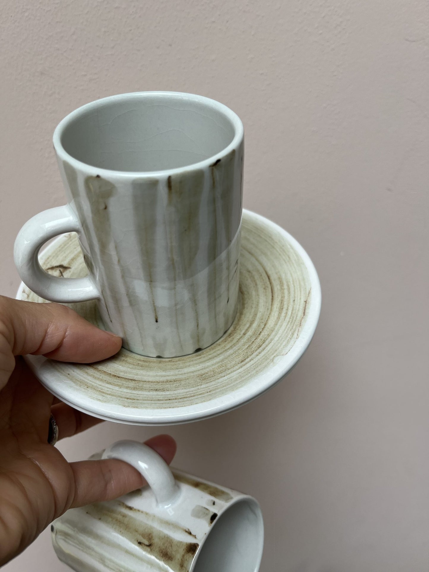 Little set of 2 cups and saucers
