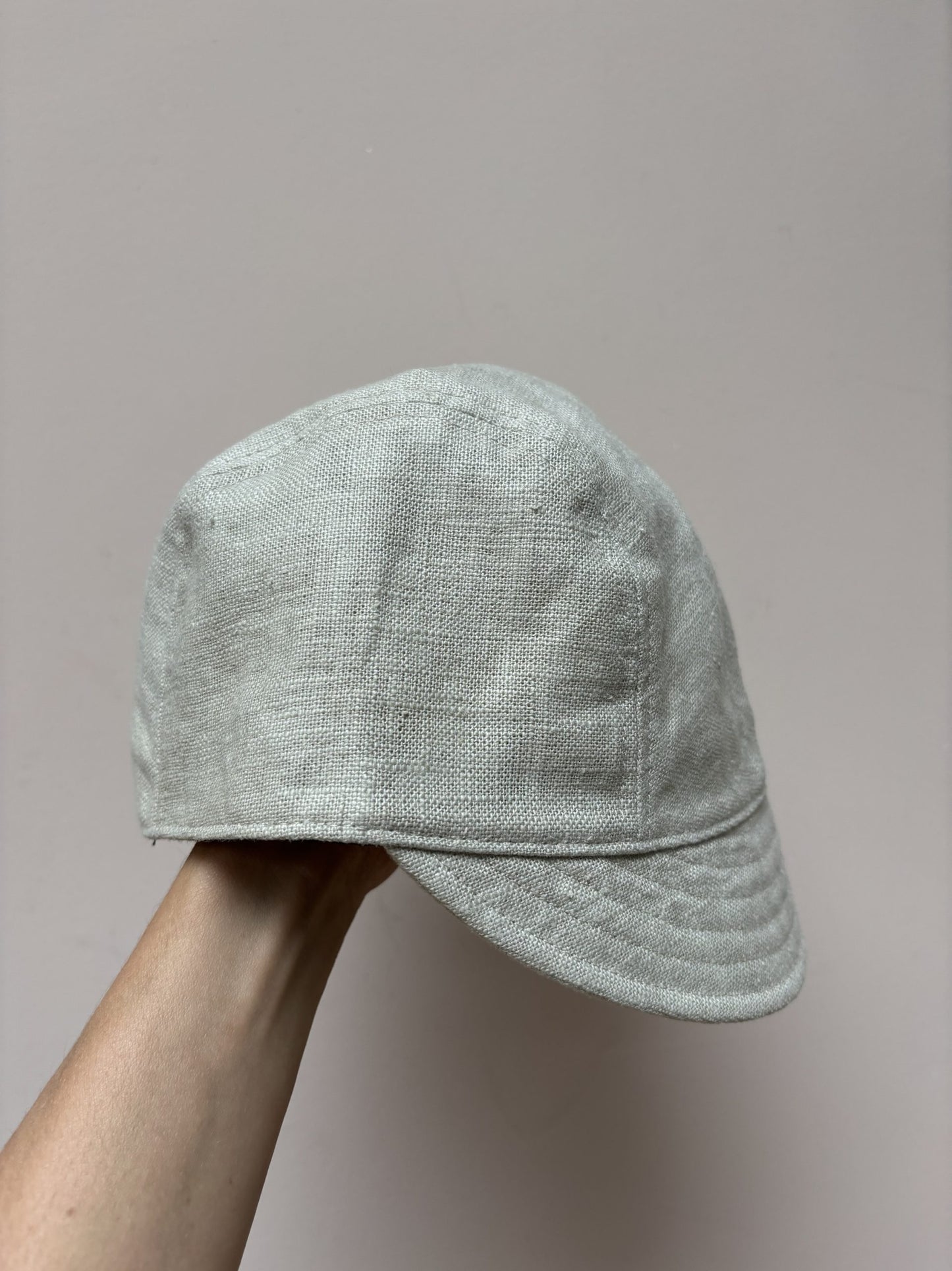 Linen cap one size