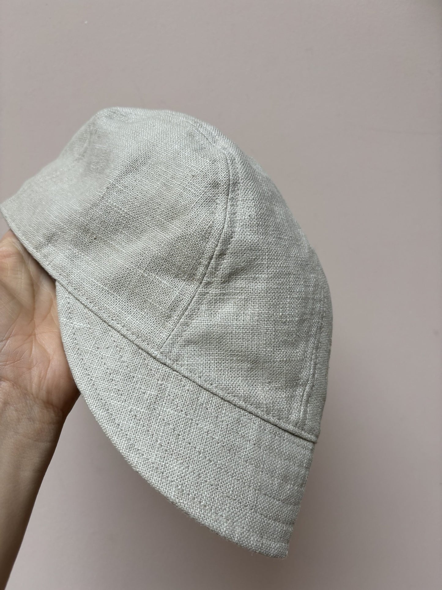 Linen cap one size