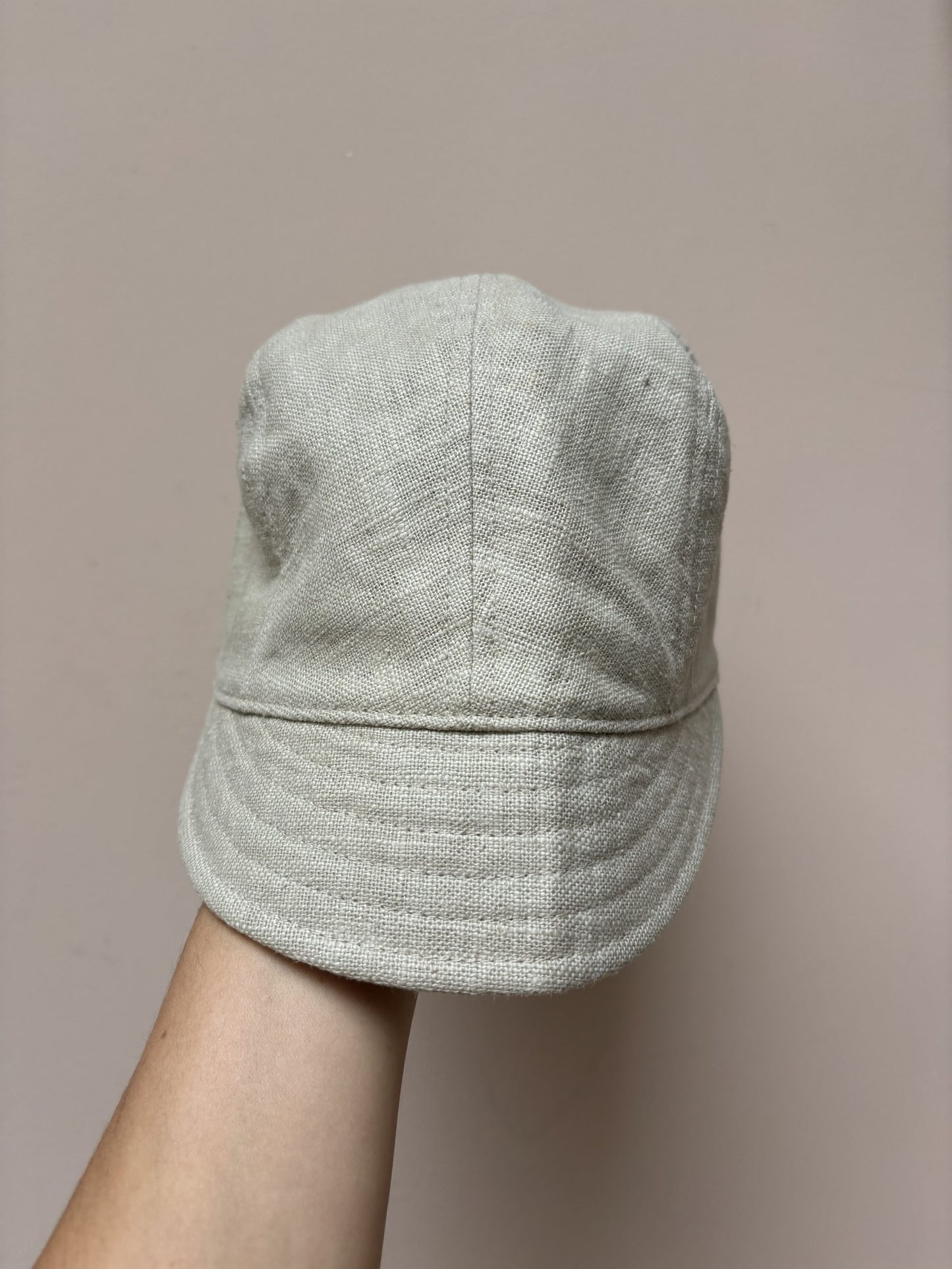 Linen cap one size