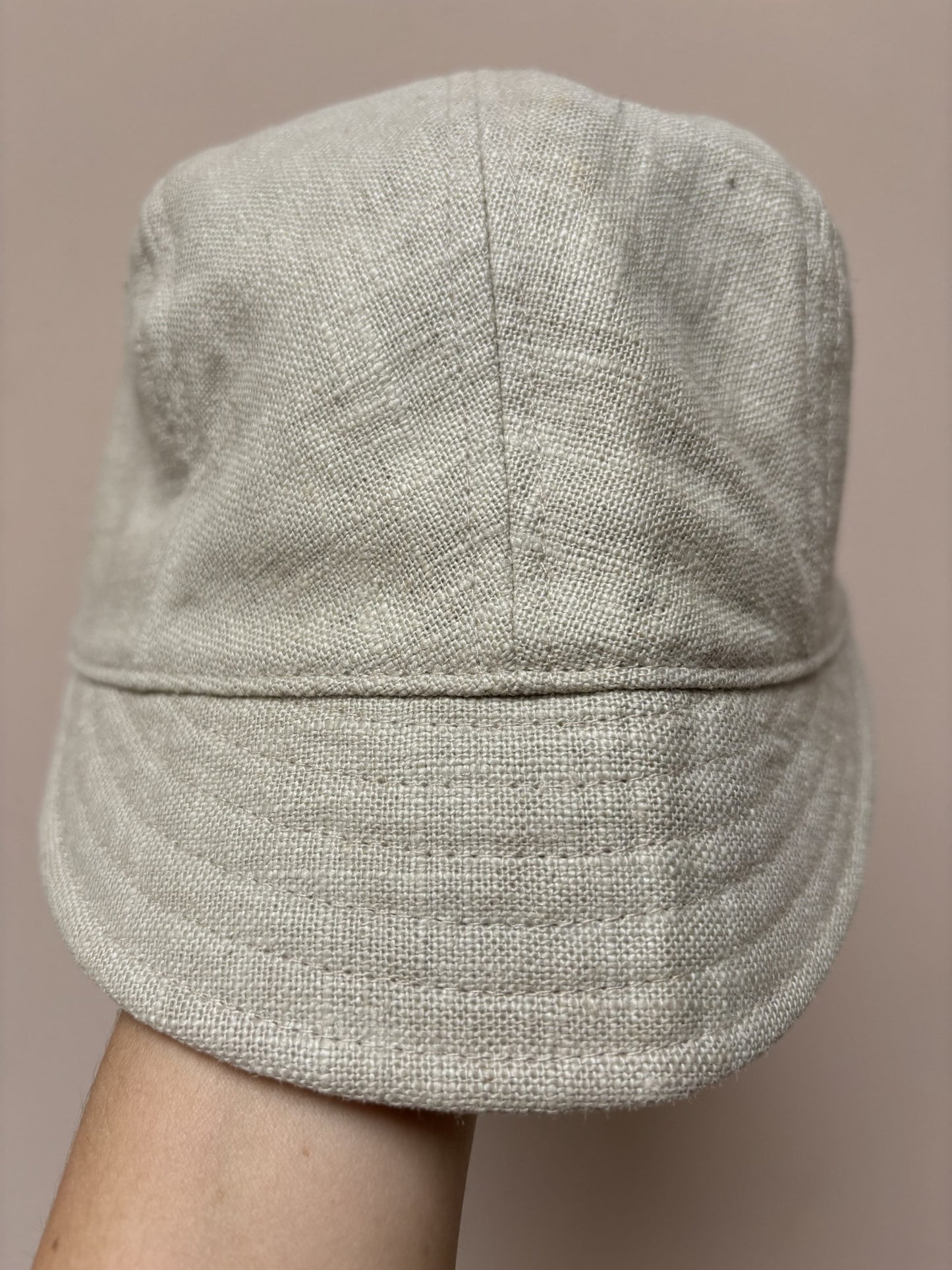 Linen cap one size