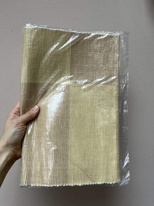 Cotton table mats x 2