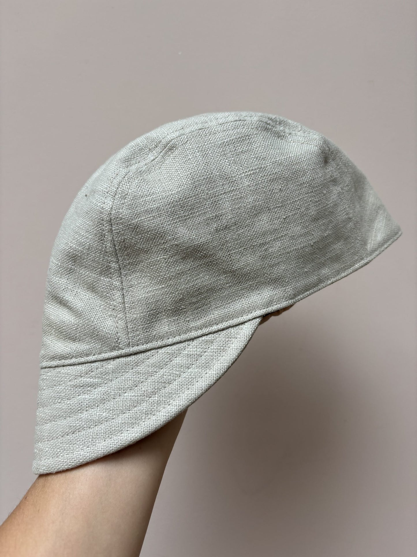 Linen cap one size