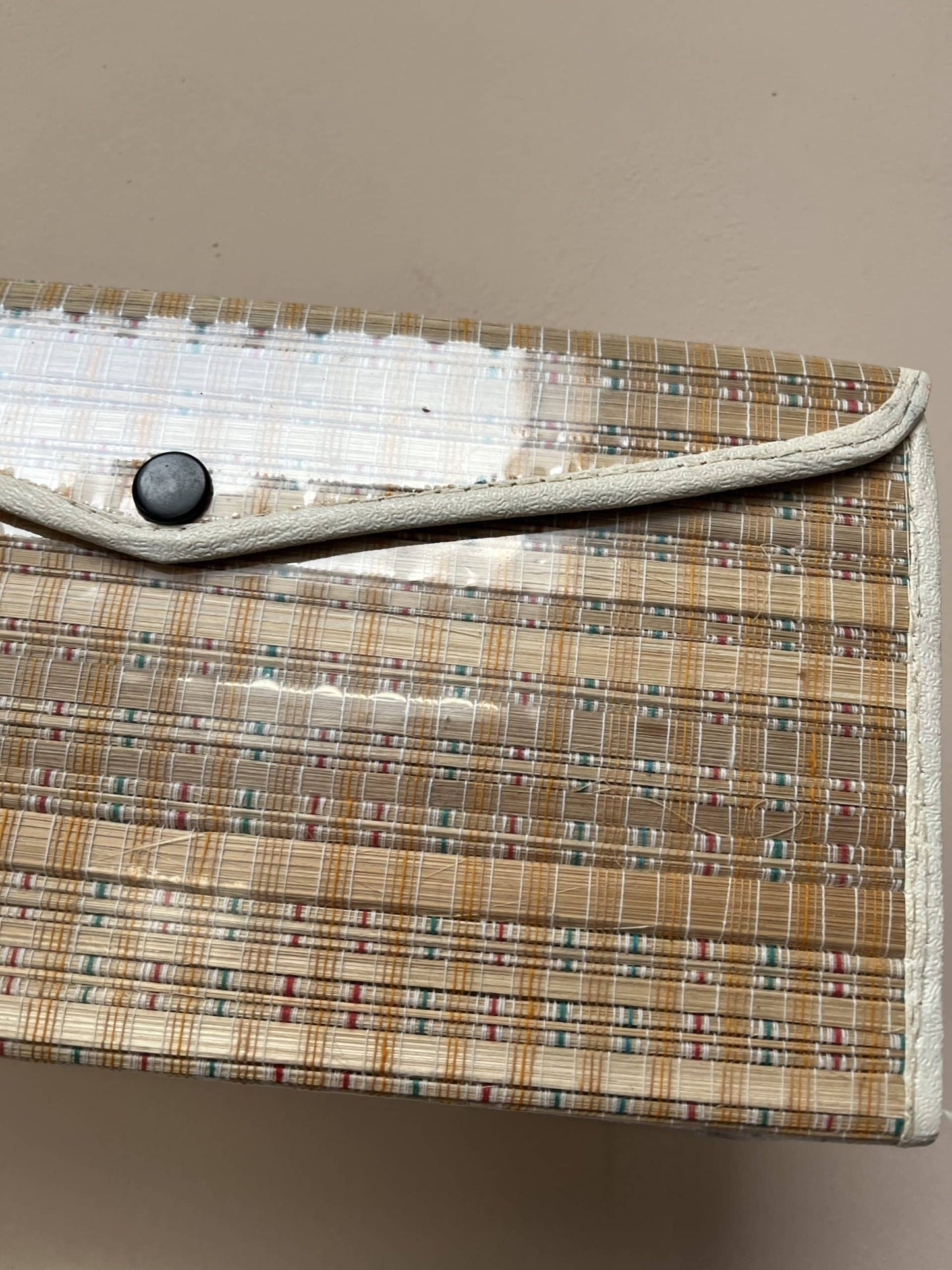 Vintage envelope clutch and purse duo