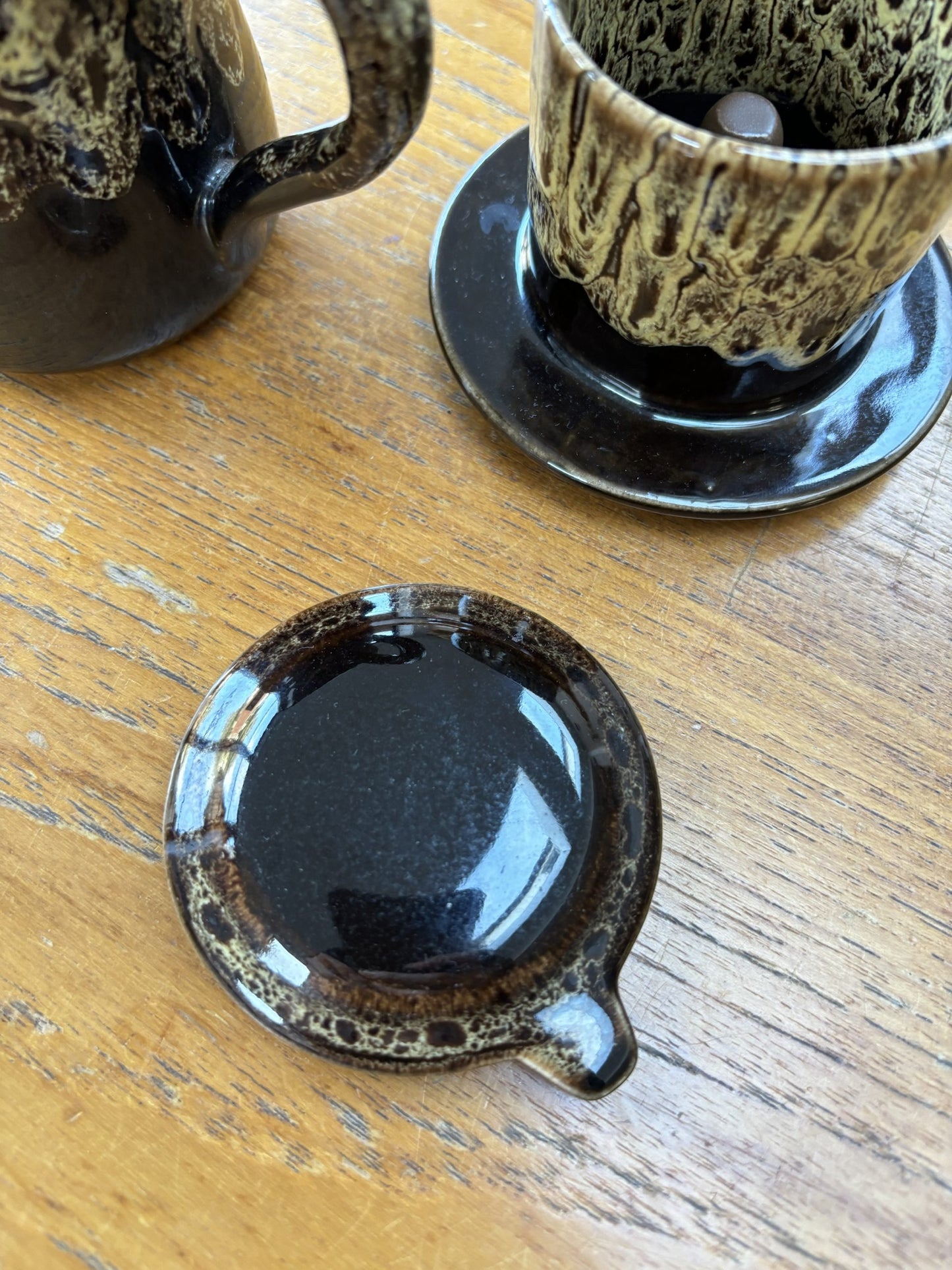 Vintage loose leaf tea set