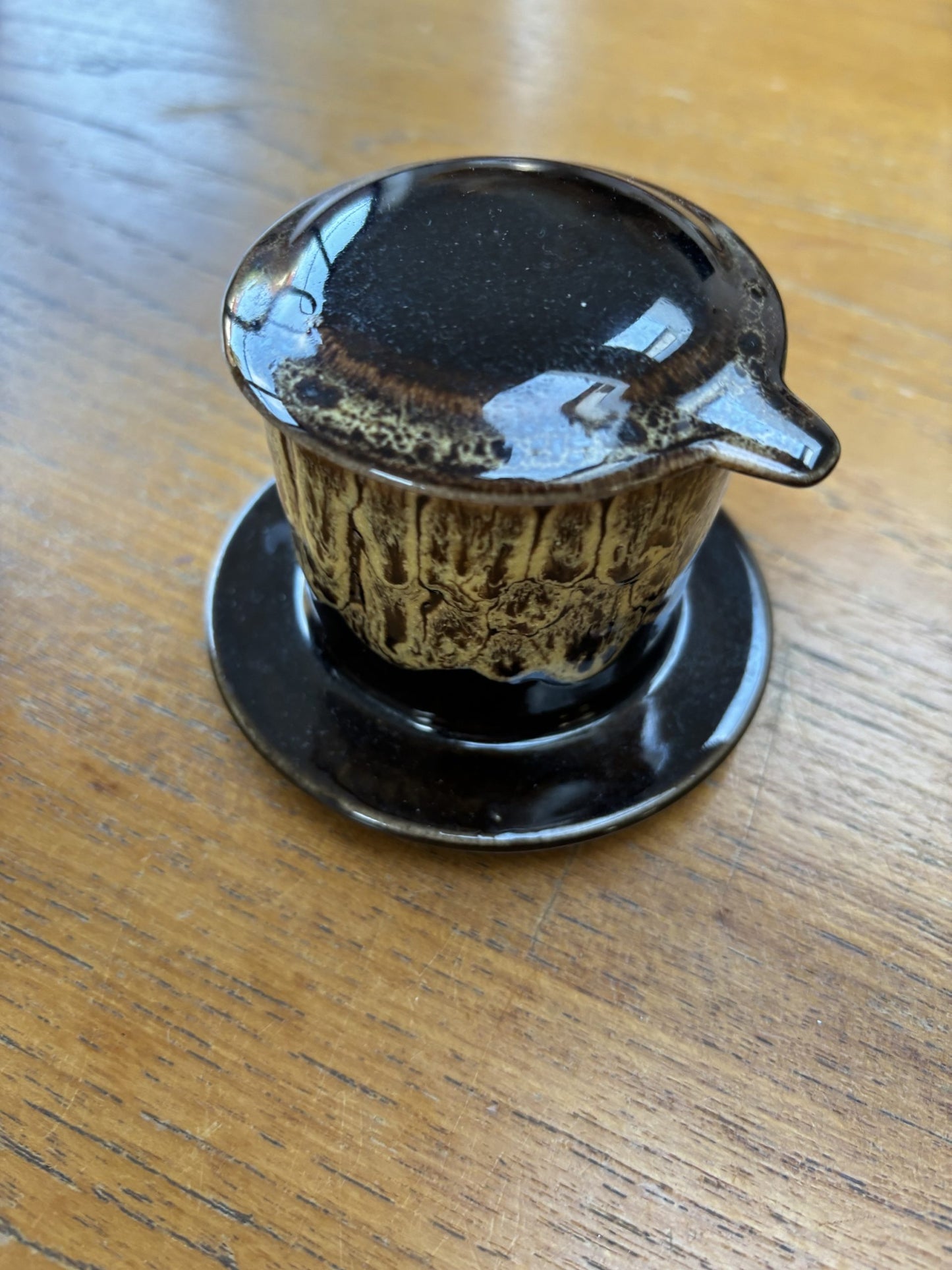 Vintage loose leaf tea set