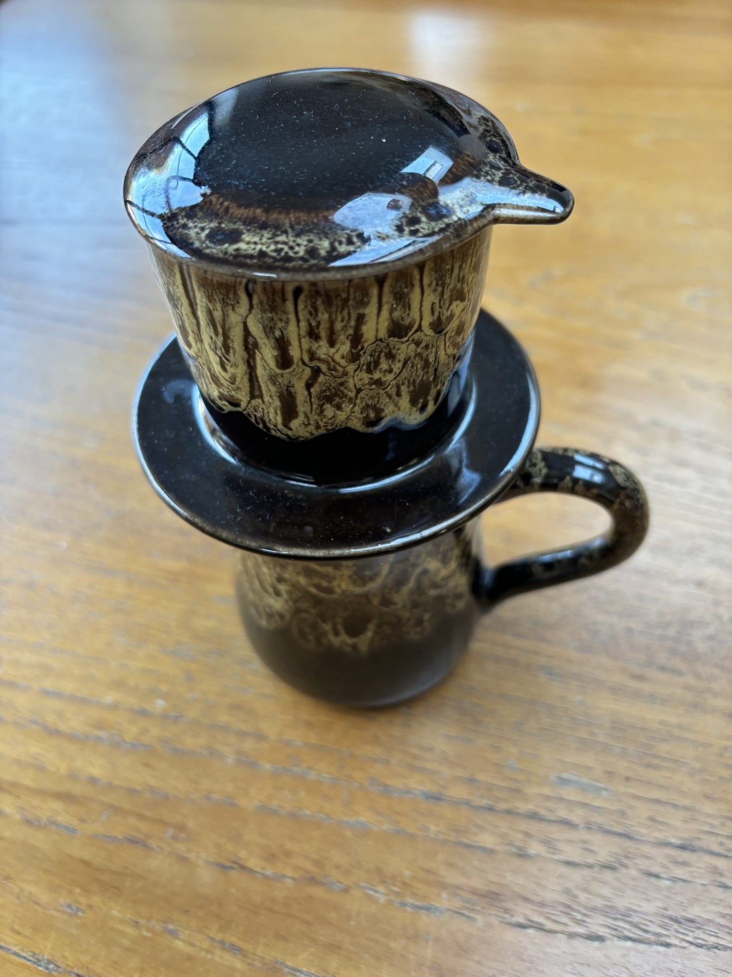 Vintage loose leaf tea set