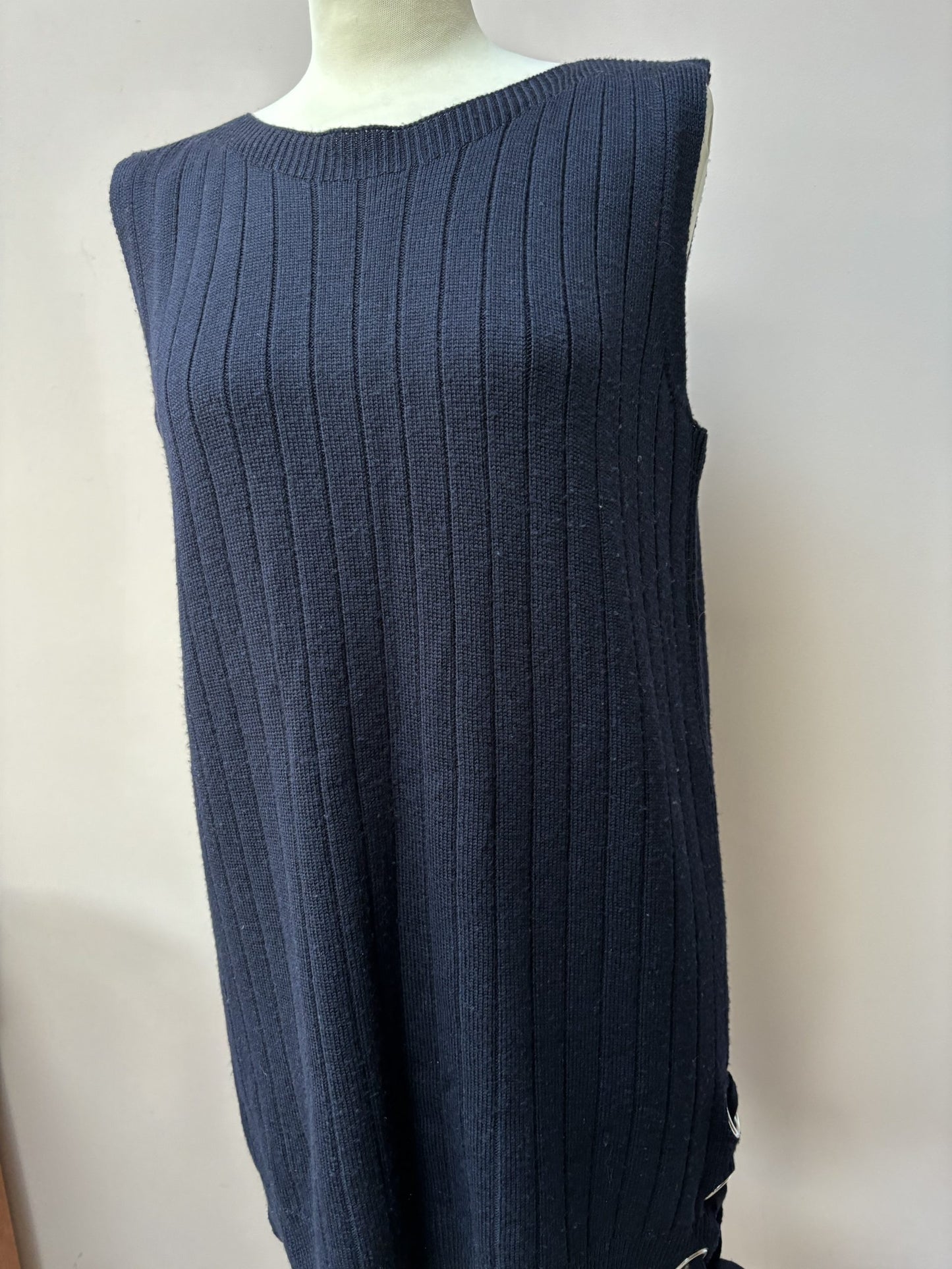 Vintage 100% merino wool Jaeger sweater vest size Medium