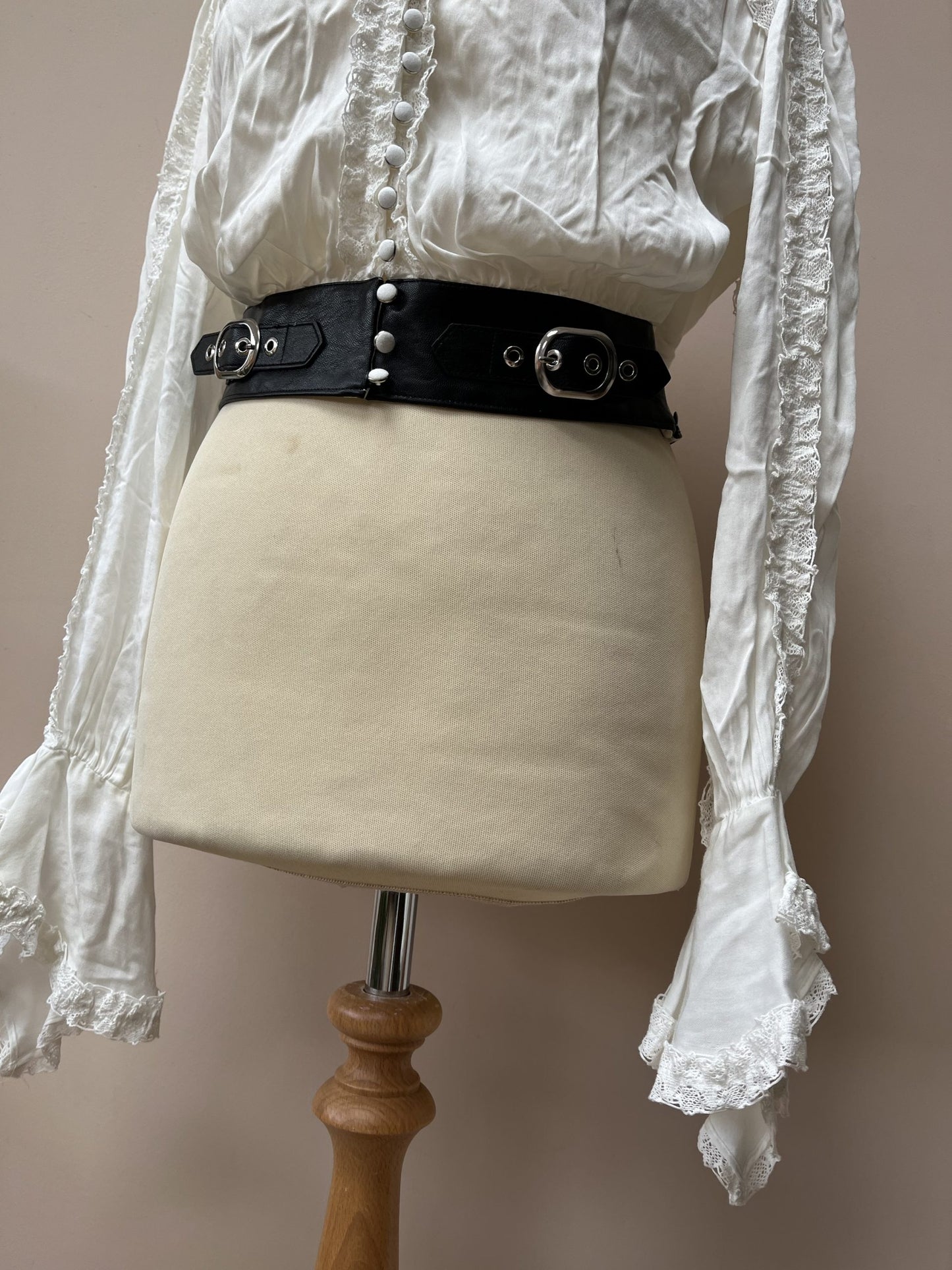 The Kooples lace white shirt size Small