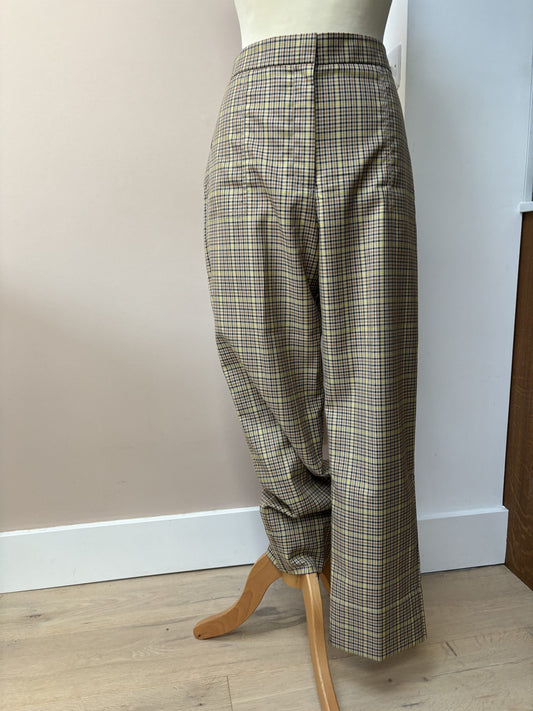 Classic tartan check trousers size 12