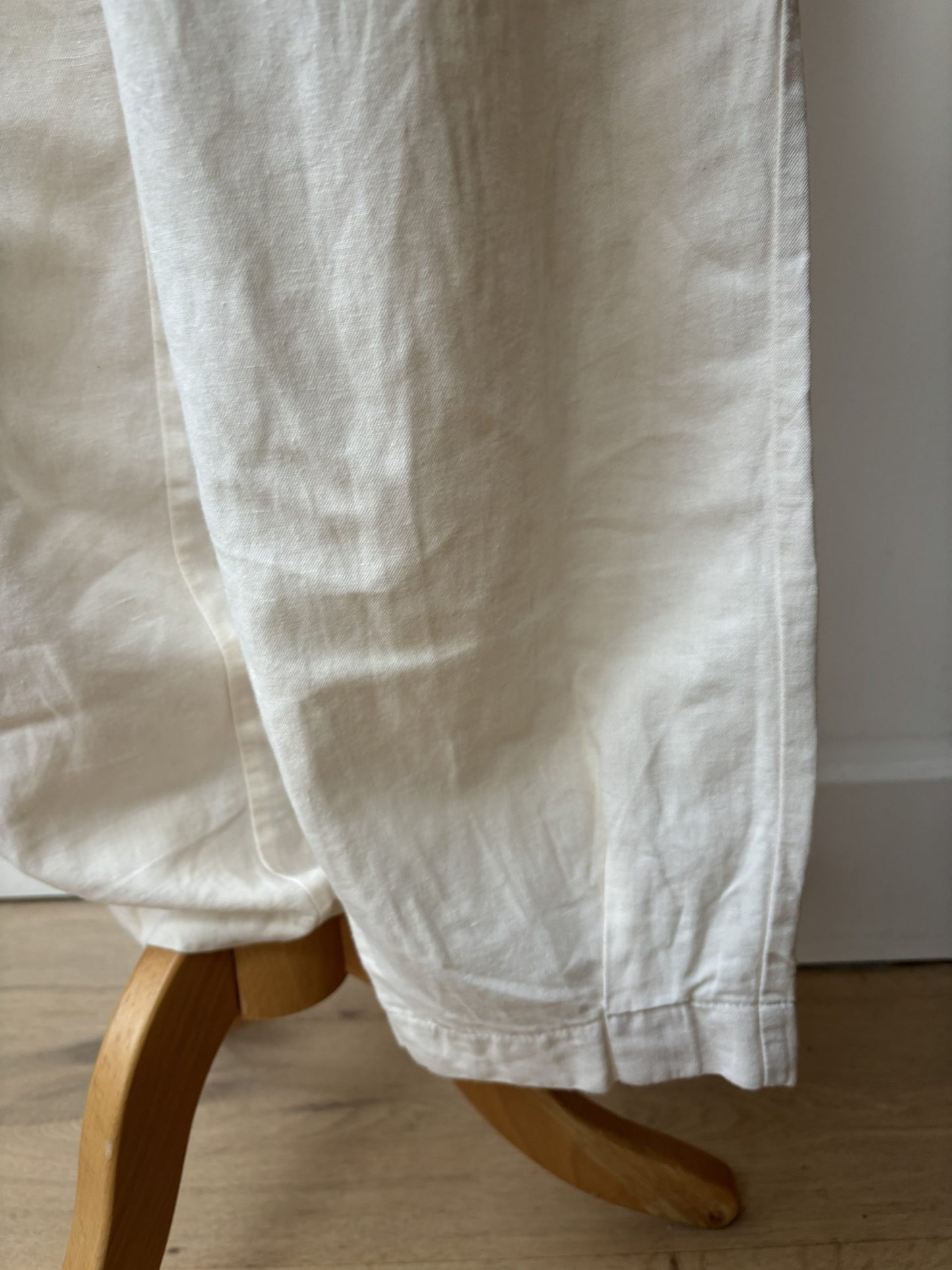 Cotton linen mix trousers size 8/10