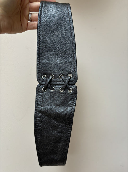 Vintage leather belt size M/L
