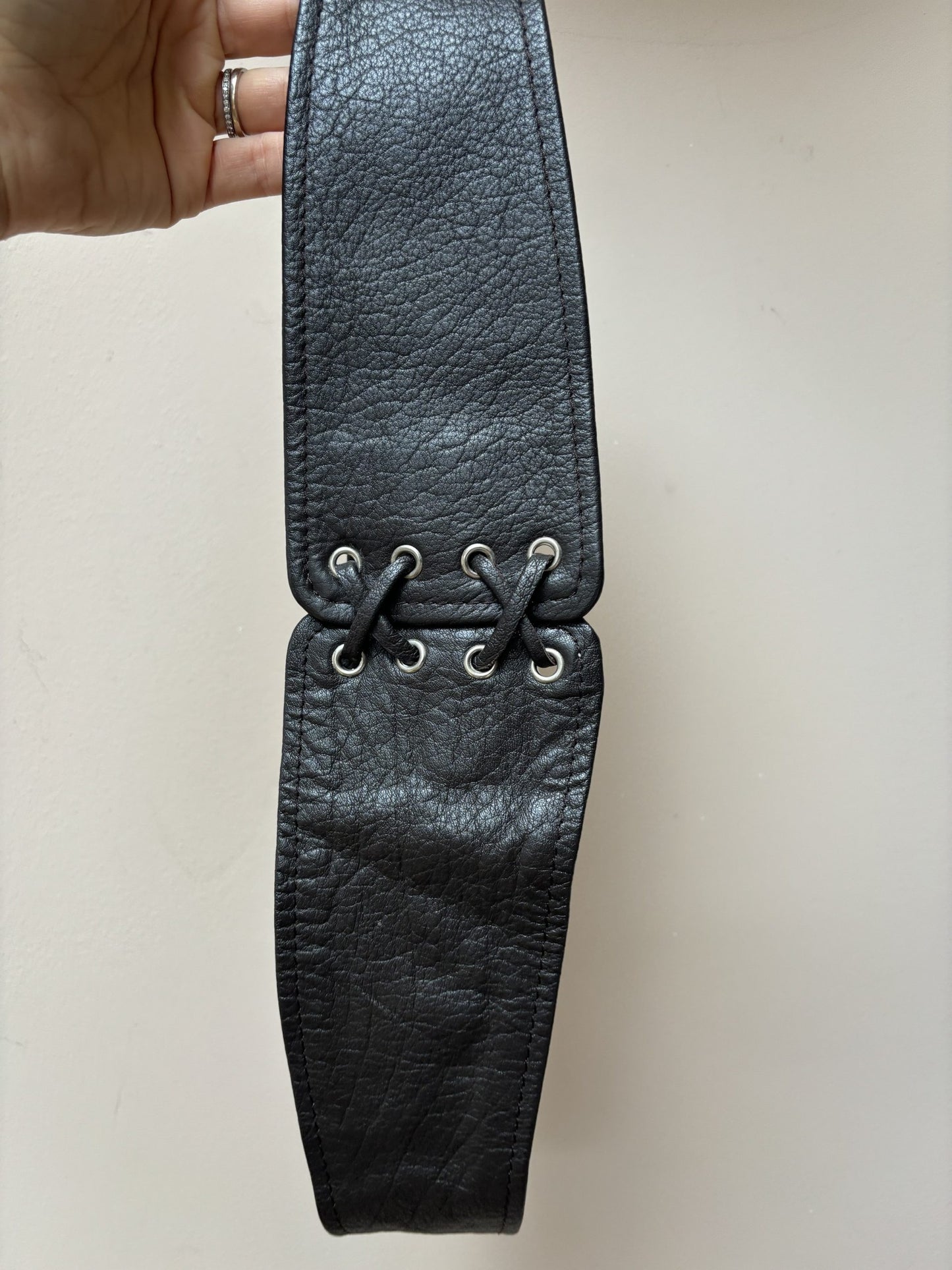 Vintage leather belt size M/L