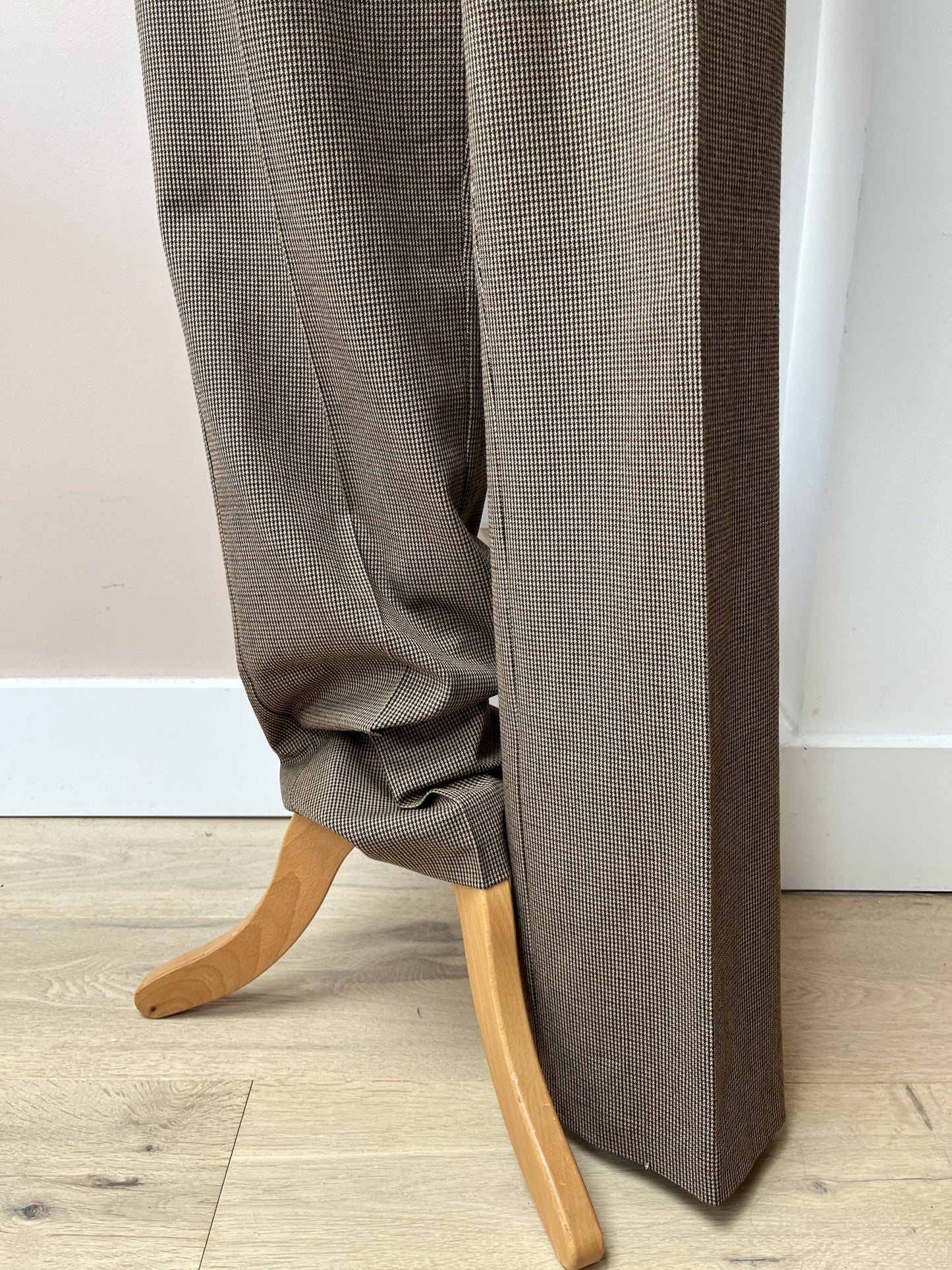 Brown tailored trousers size 14