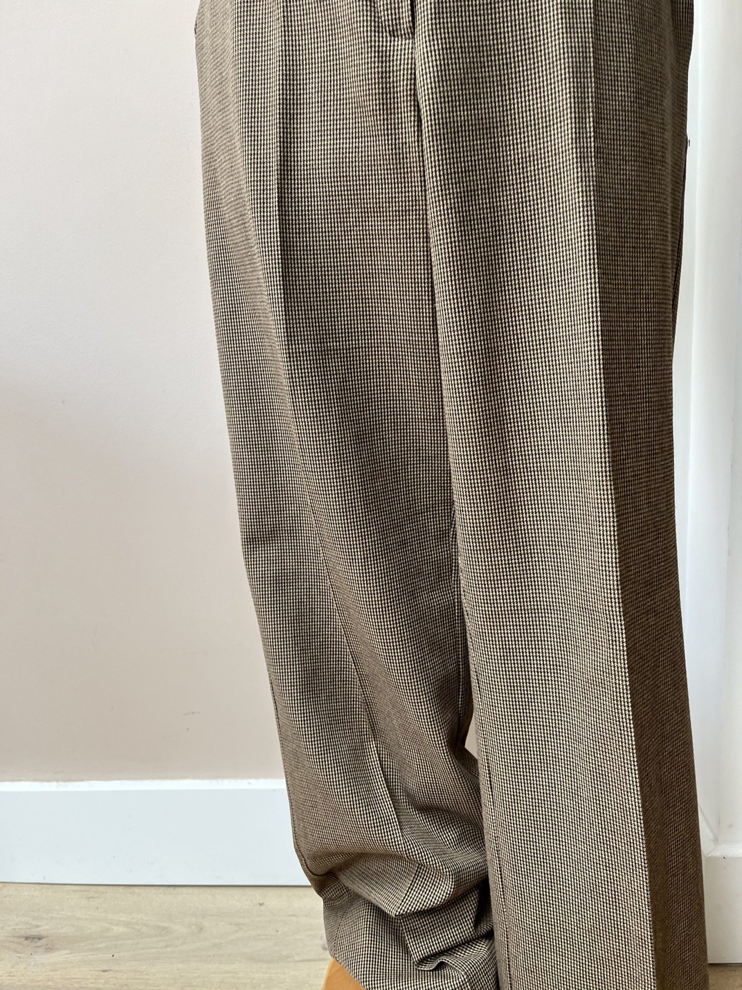 Brown tailored trousers size 14