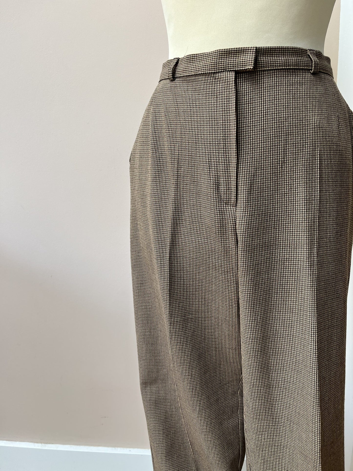 Brown tailored trousers size 14