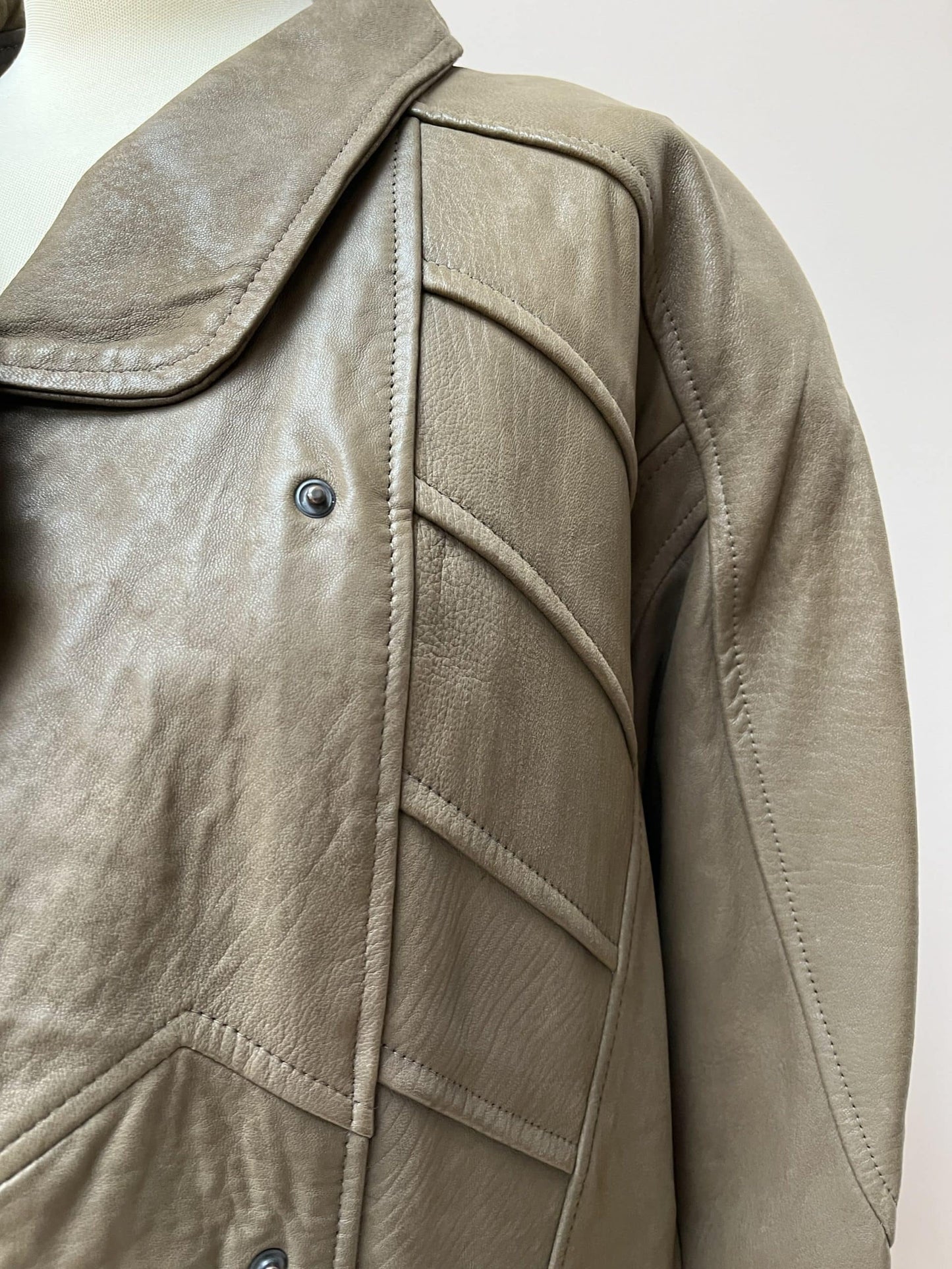 Vintage leather jacket size 14