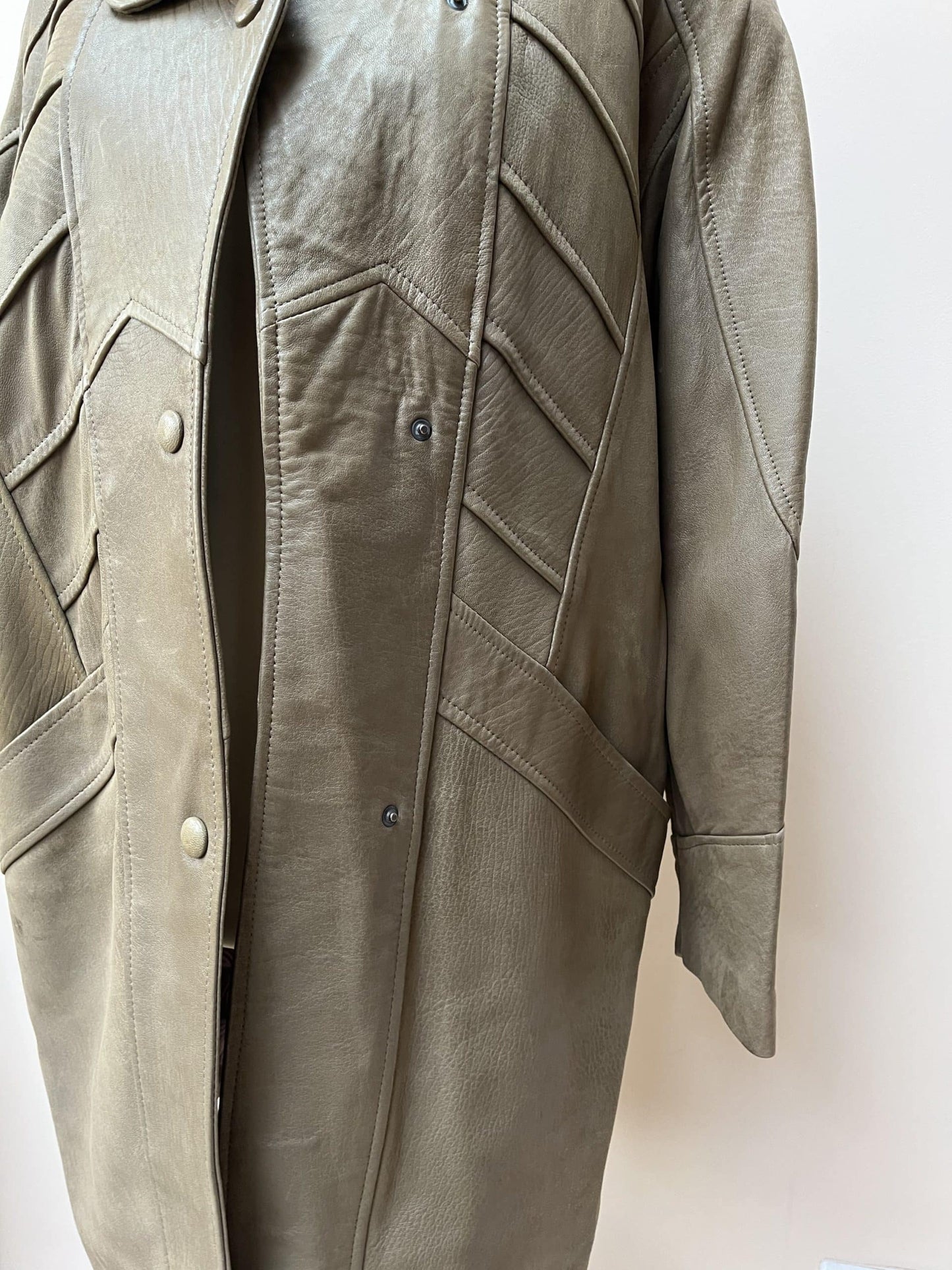 Vintage leather jacket size 14