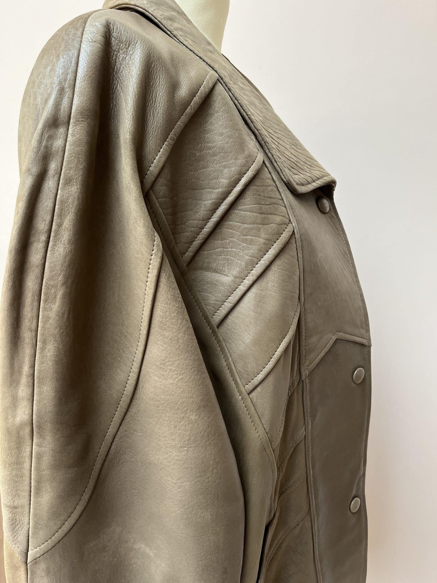 Vintage leather jacket size 14