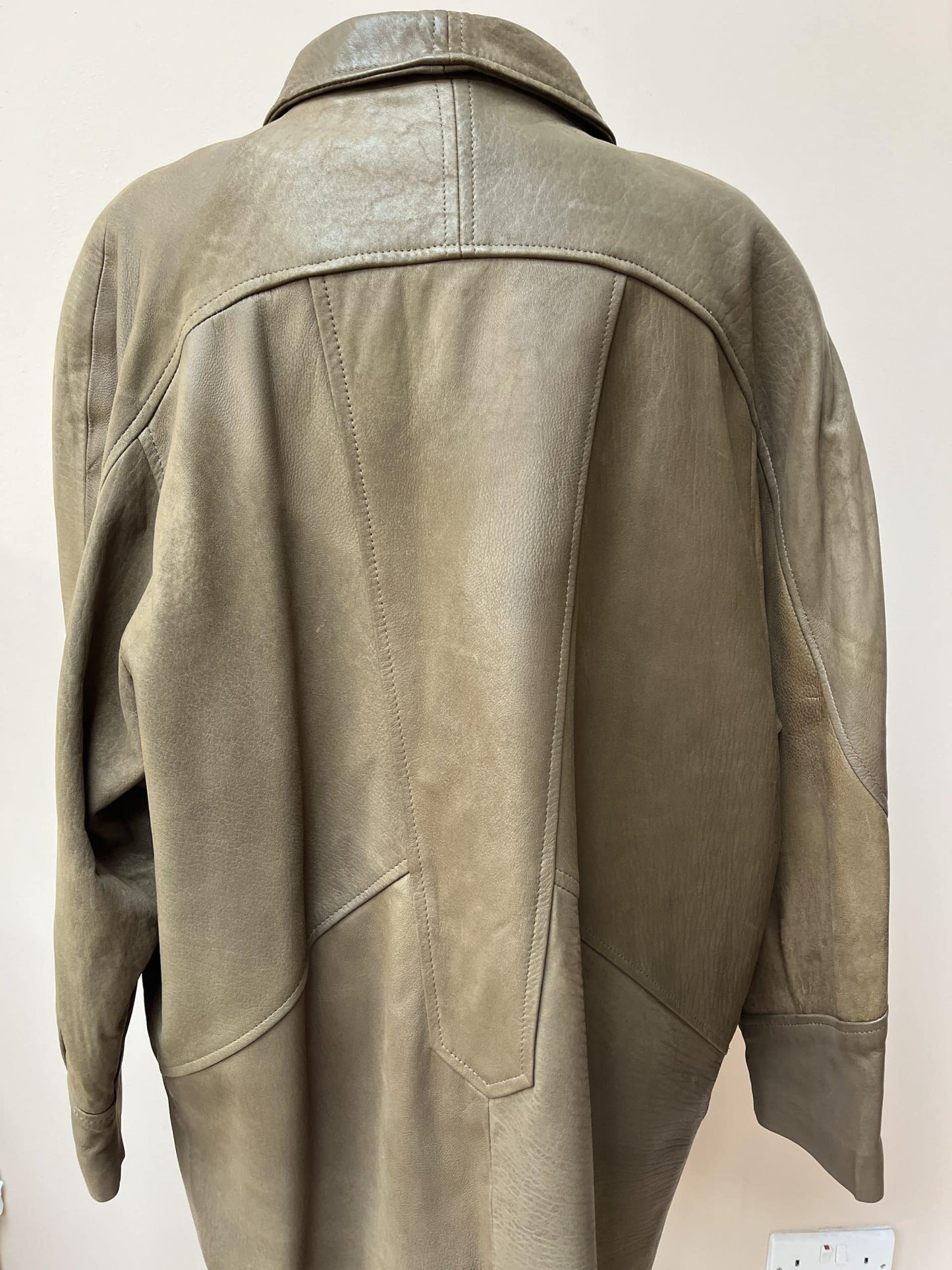 Vintage leather jacket size 14