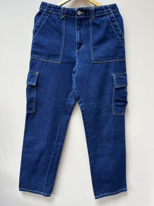 Blue denim jeans size 10/12