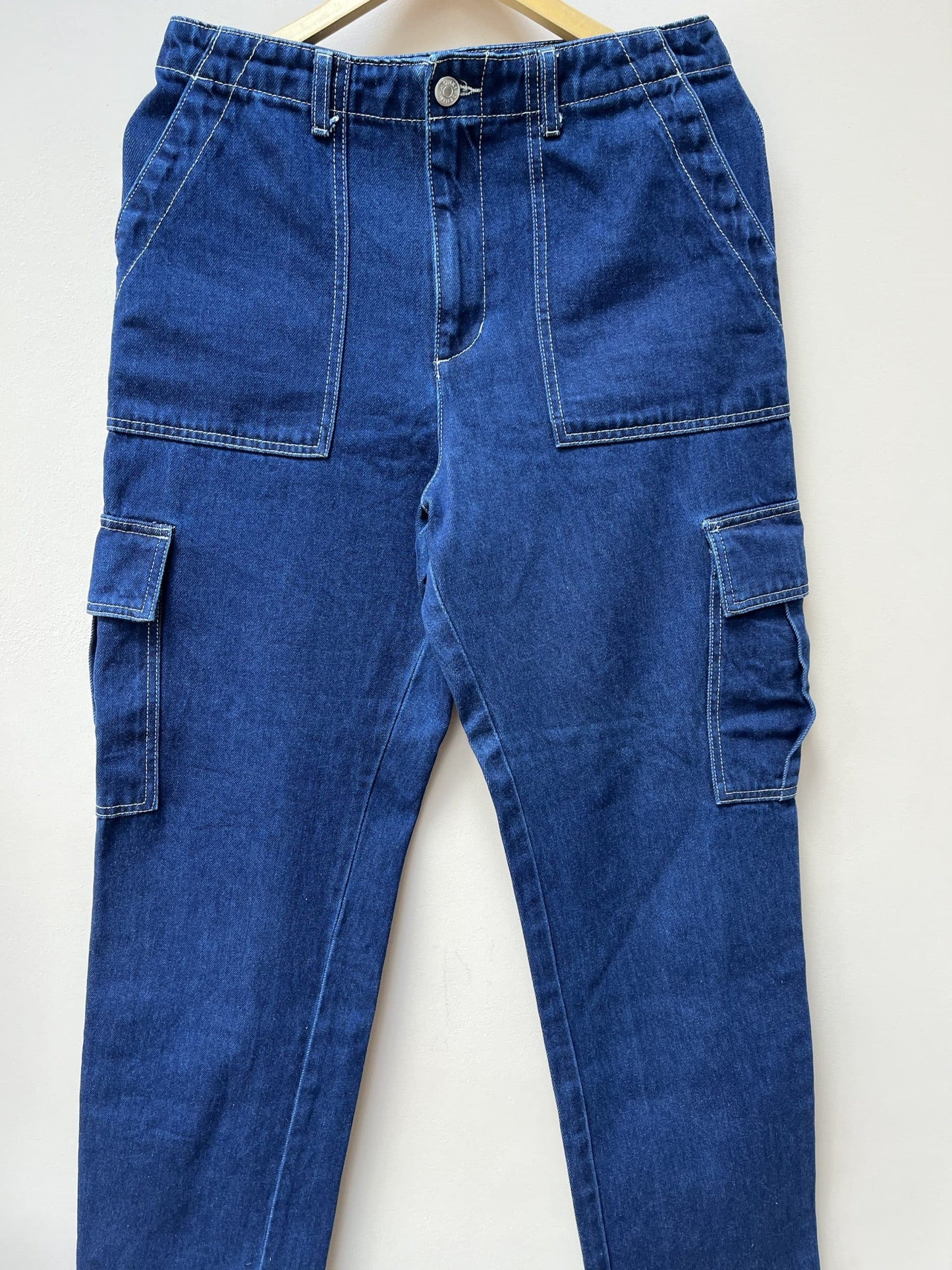 Blue denim jeans size 10/12