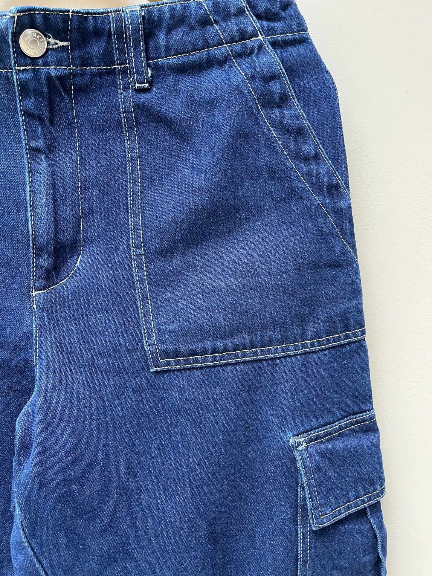 Blue denim jeans size 10/12