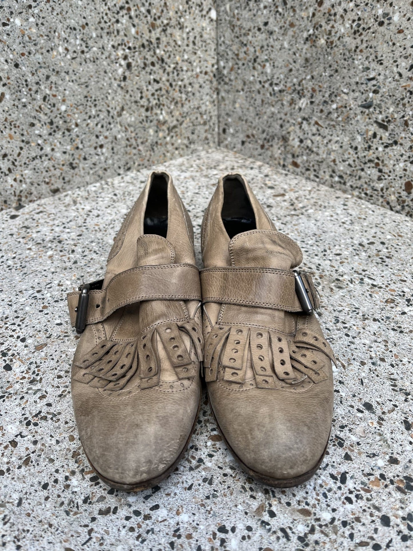 Vintage leather shoes size 4.5