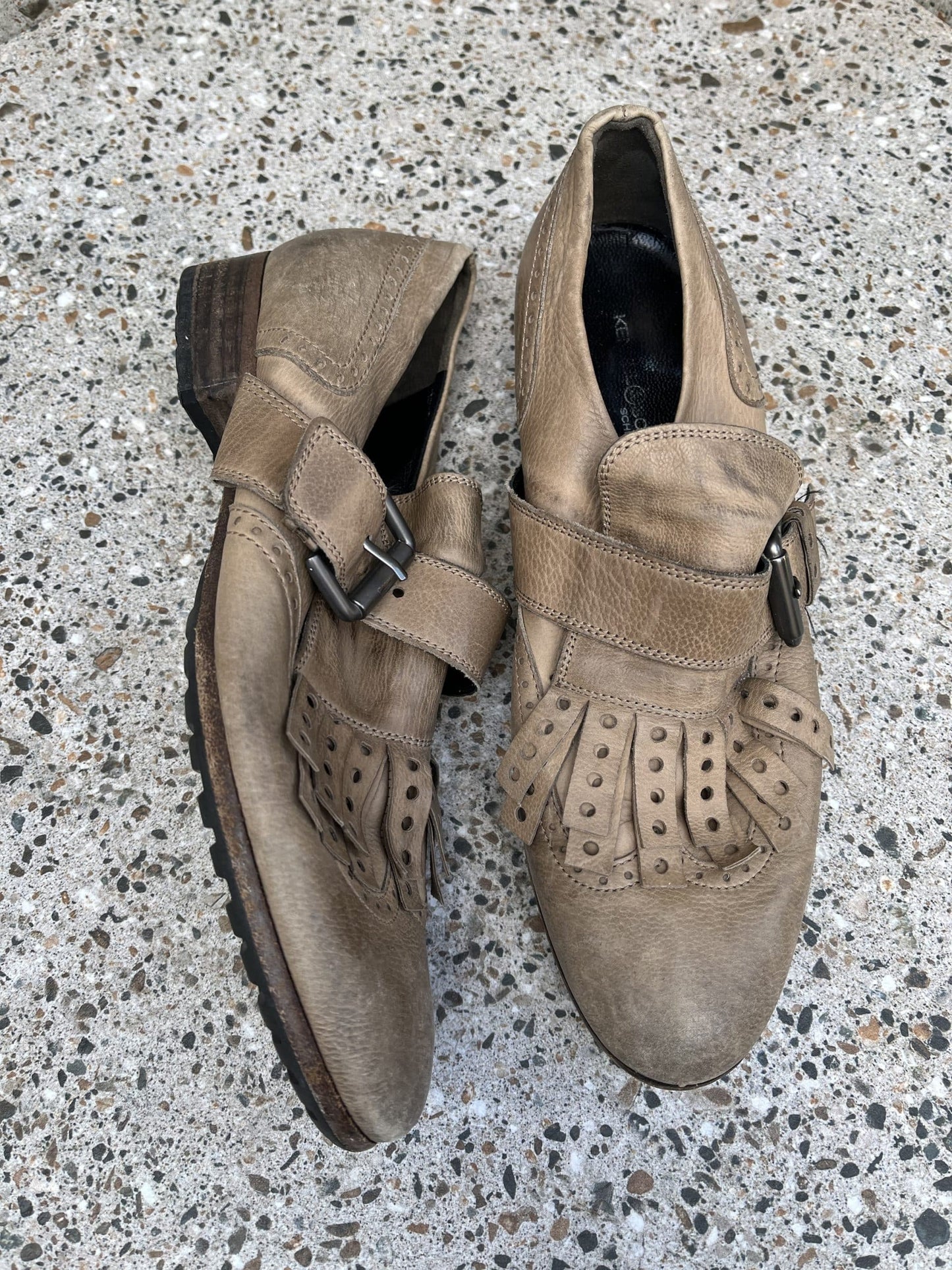 Vintage leather shoes size 4.5