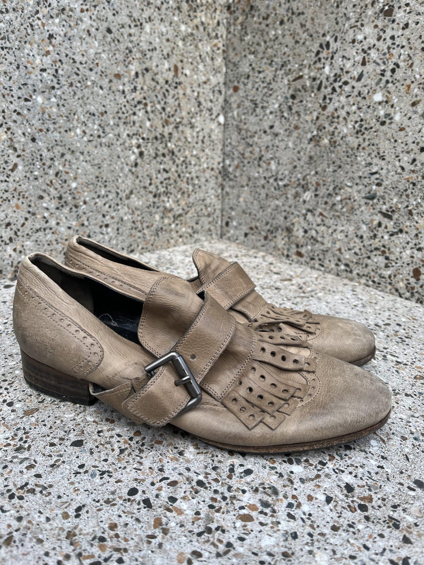 Vintage leather shoes size 4.5