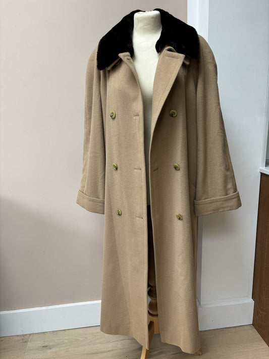 Vintage wool mix coat size 16