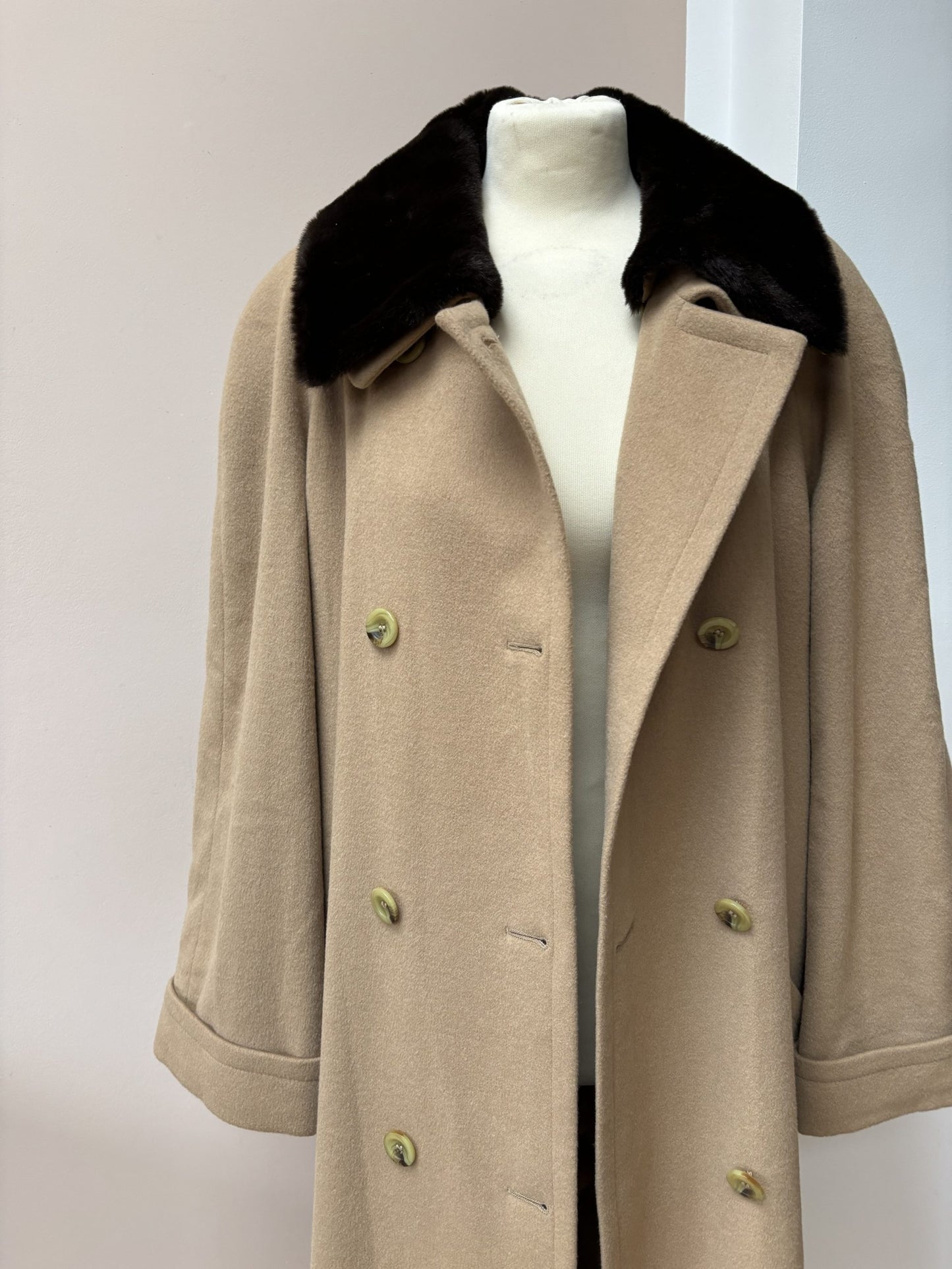 Vintage wool mix coat size 16