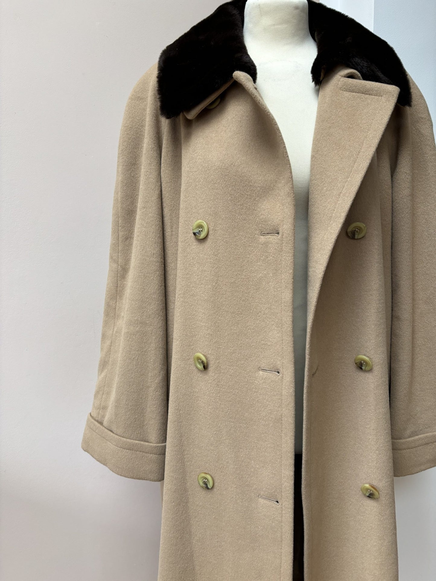 Vintage wool mix coat size 16
