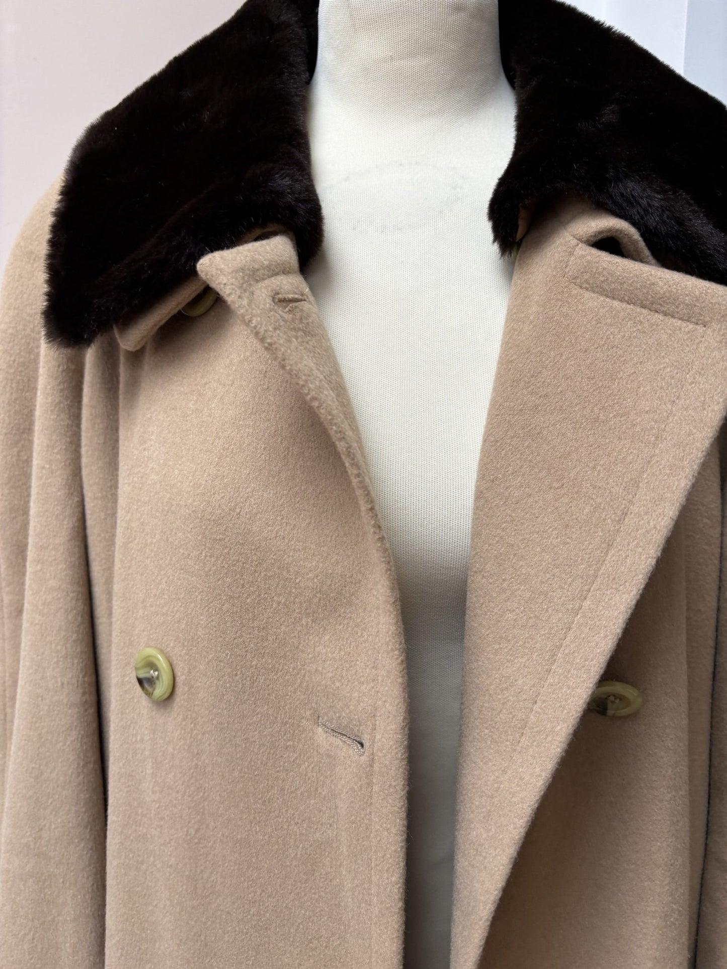 Vintage wool mix coat size 16