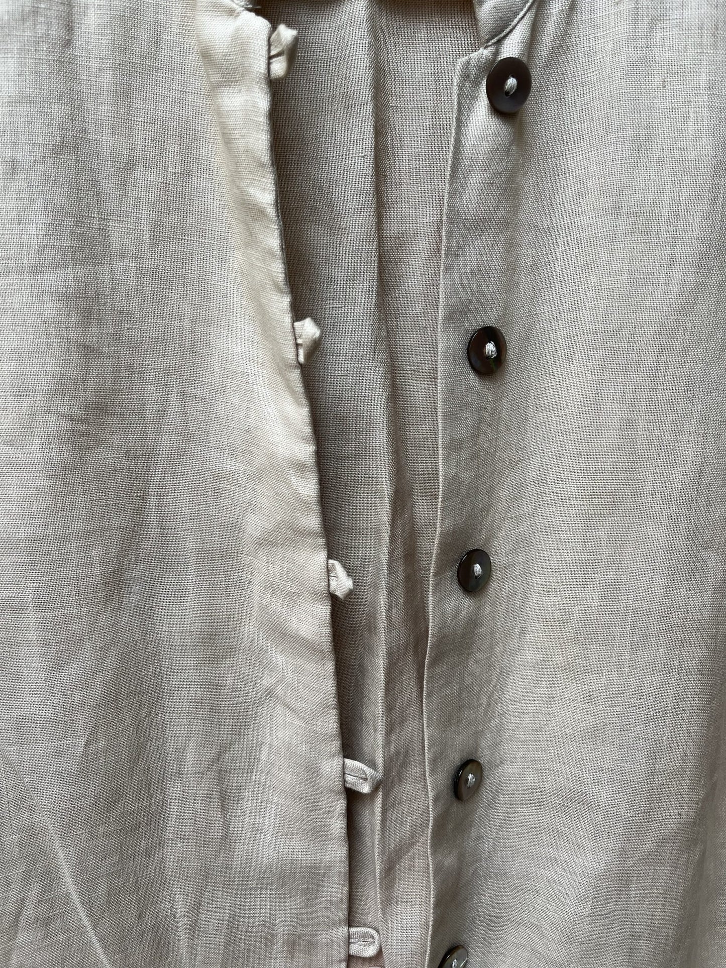 Vintage 100% linen light jacket size uk12