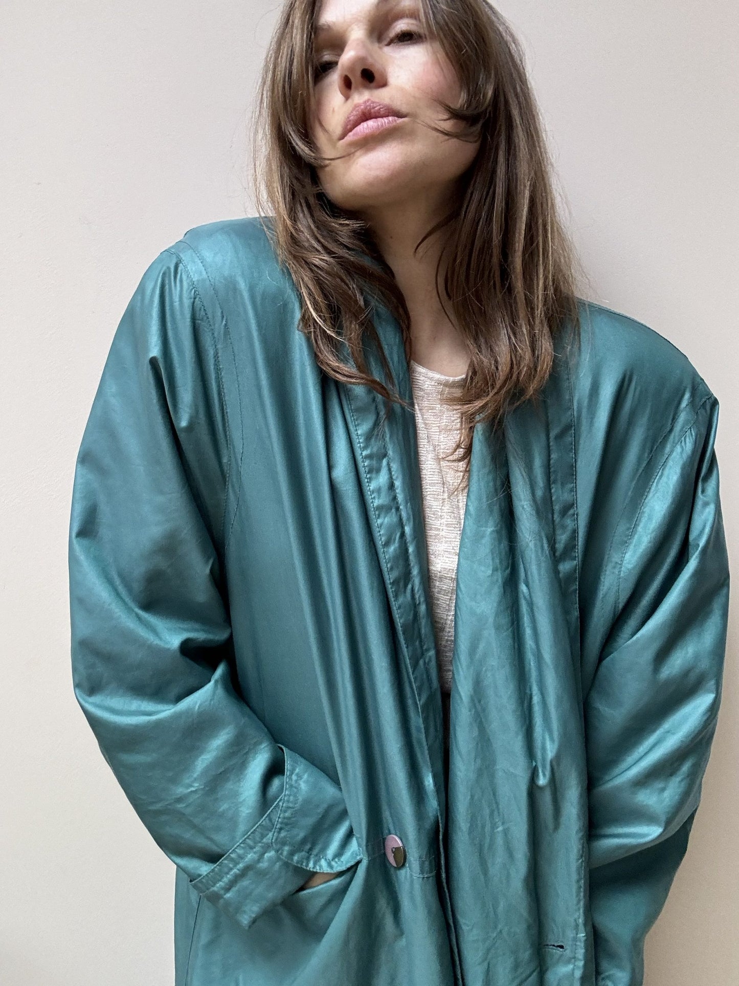 Vintage long coat size M